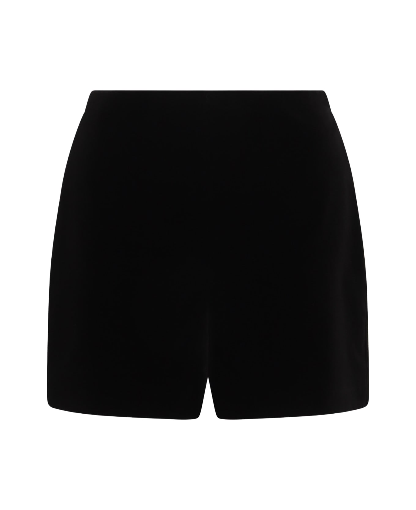 Valentino Garavani Black Cotton Shorts - Nero