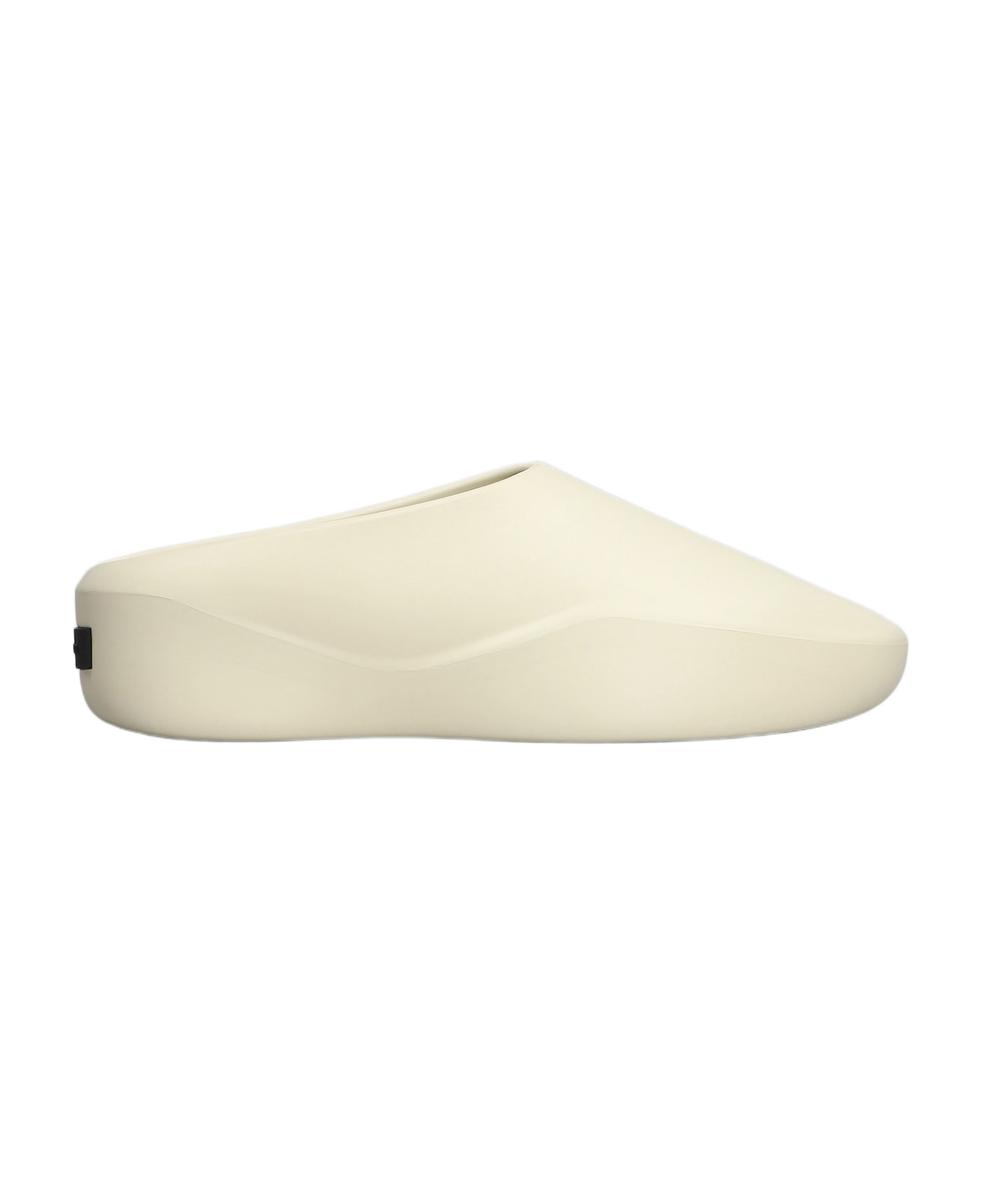 Fear of God Eva Runner Slipper-mule In Beige Rubber/plasic - beige