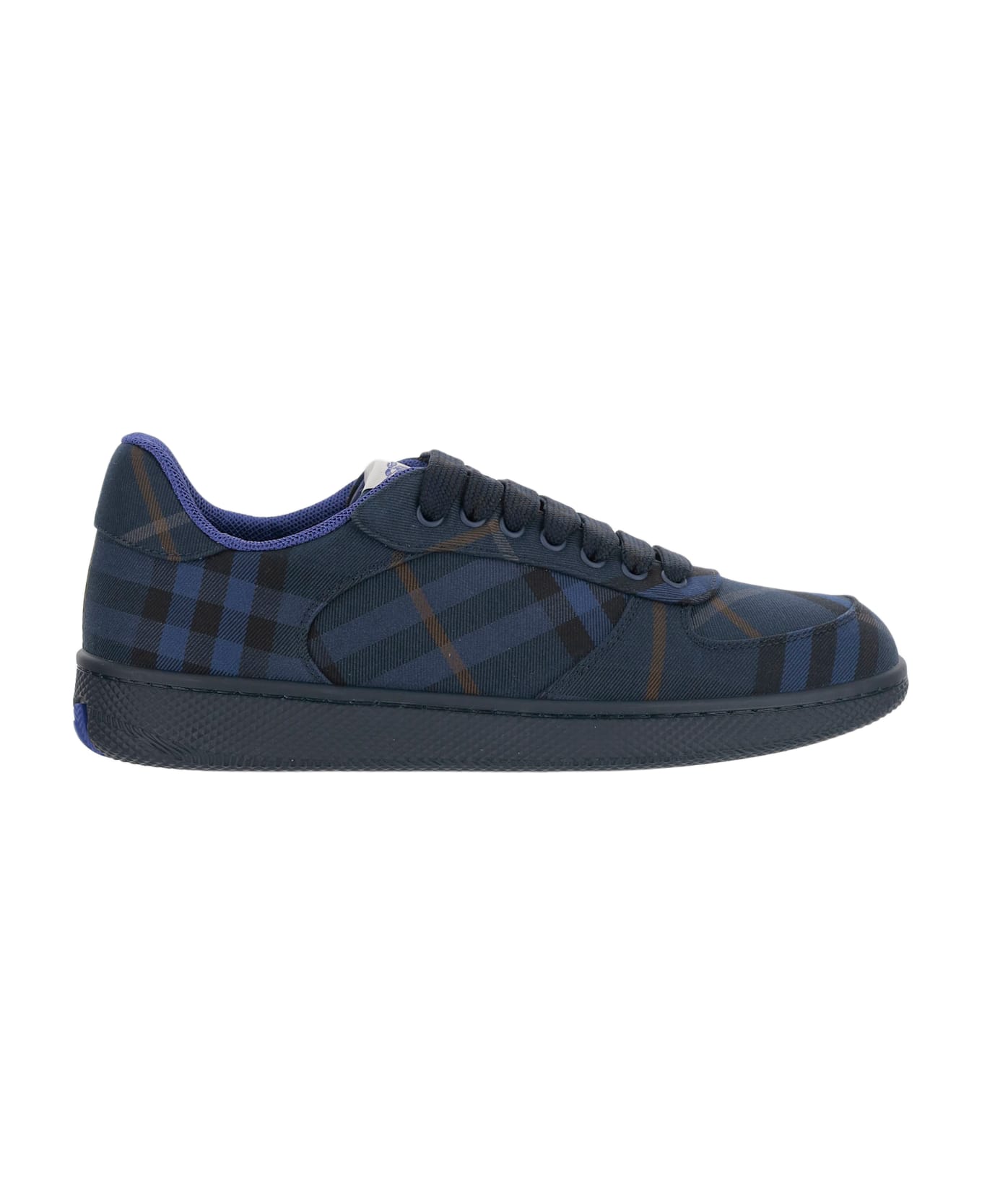 Burberry Terrace Check Sneakers - Red