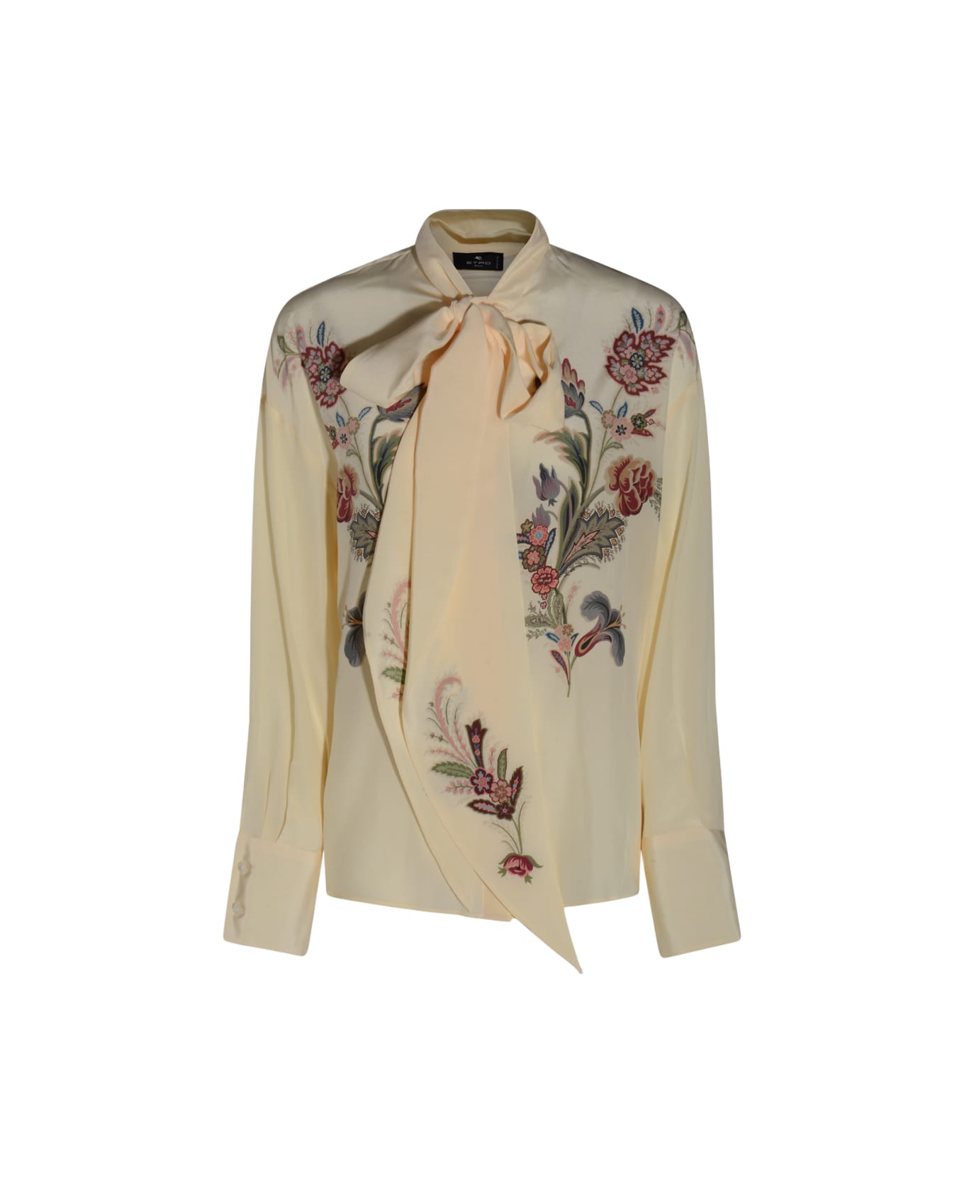 Etro Cream Silk Shirt - White