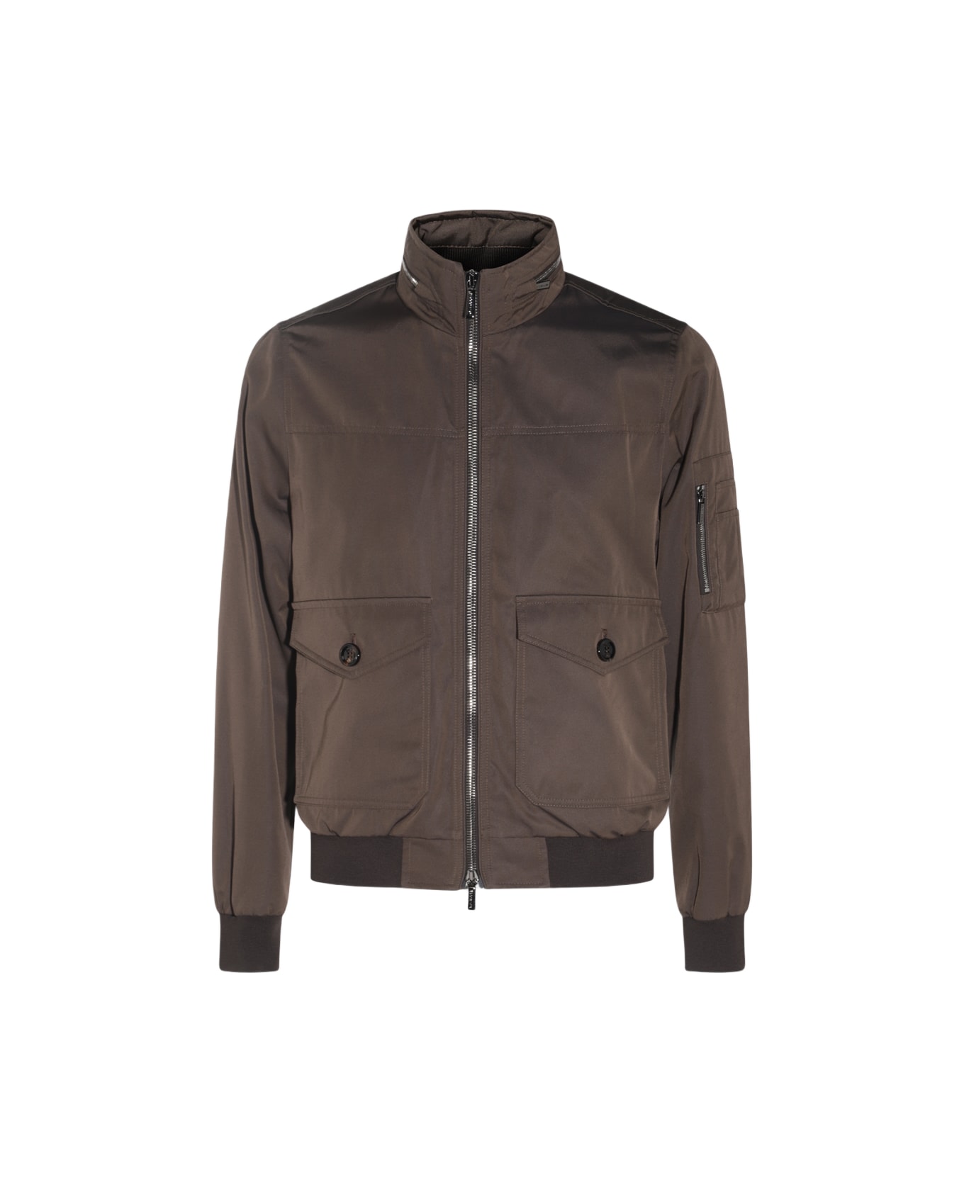 Moorer Brown Casual Jacket - Beaver