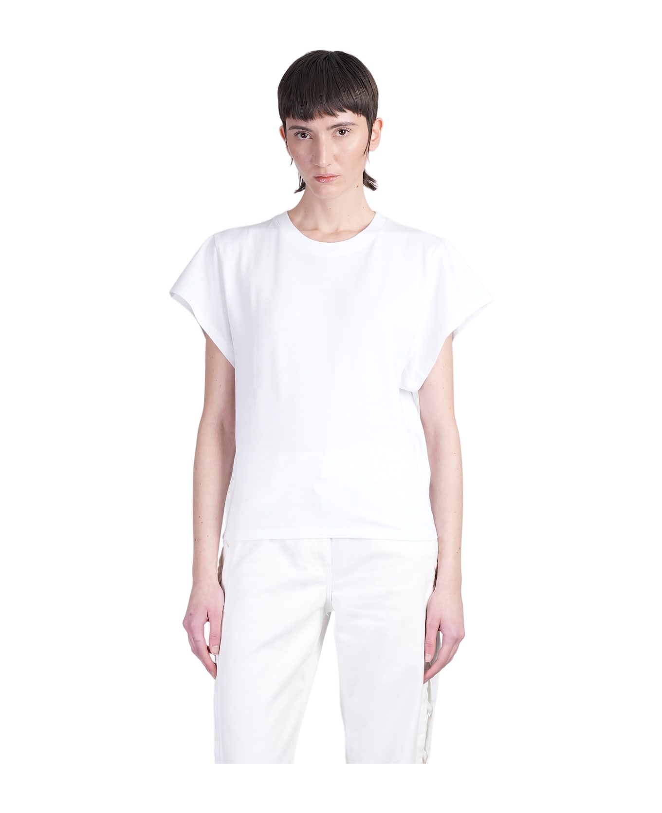 IRO Ceirsey T-shirt In White Cotton - white