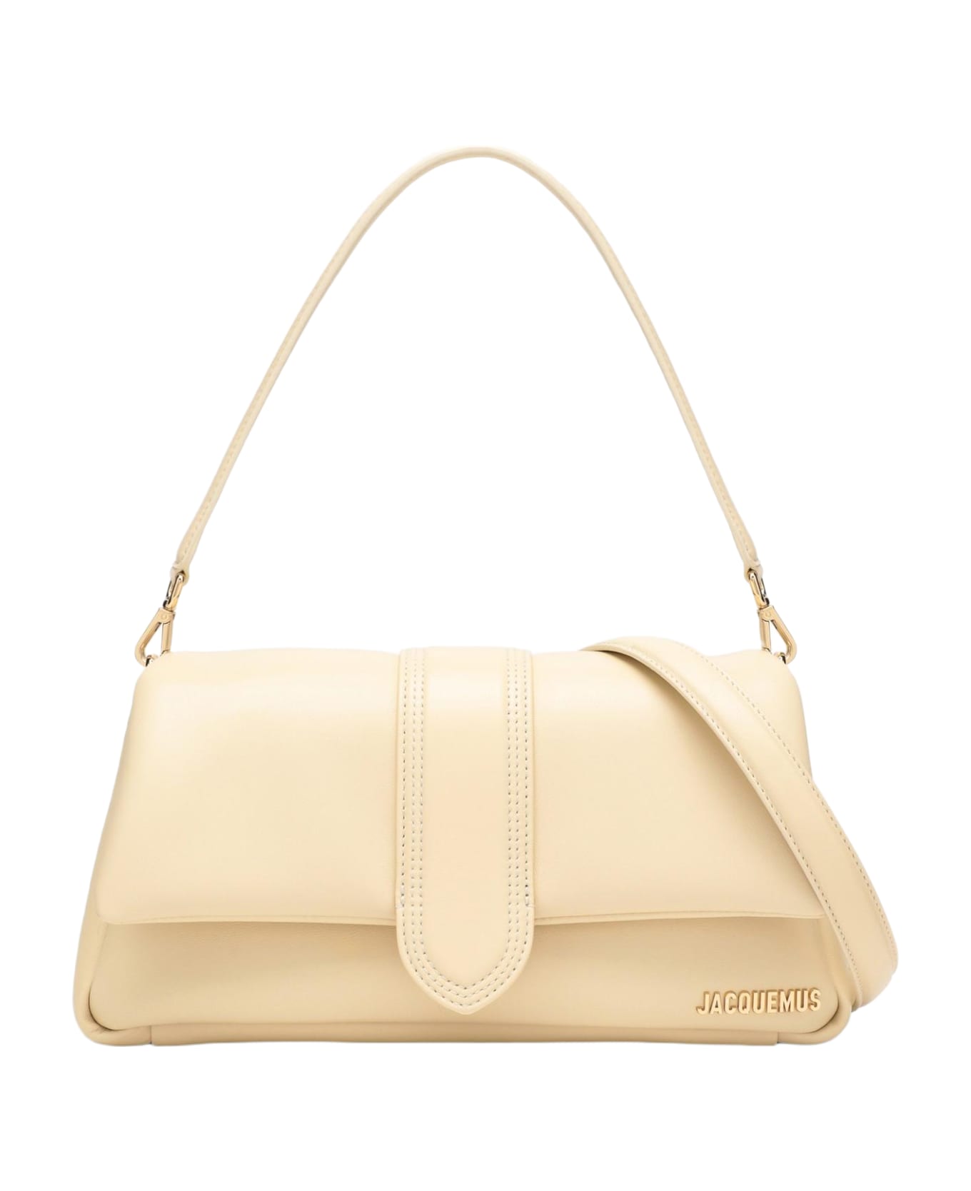 Jacquemus Le Bambimou Ivory Leather Bag - 120 IVORY トートバッグ