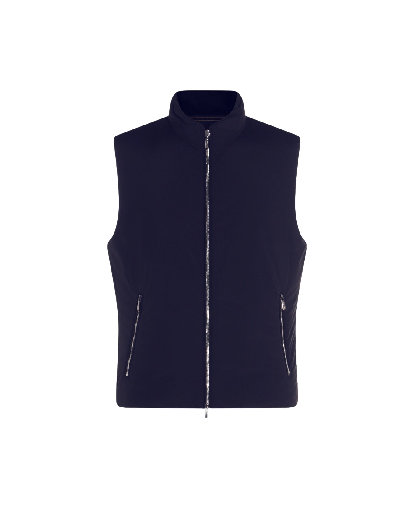 Moorer Navy Down Jacket - Blue