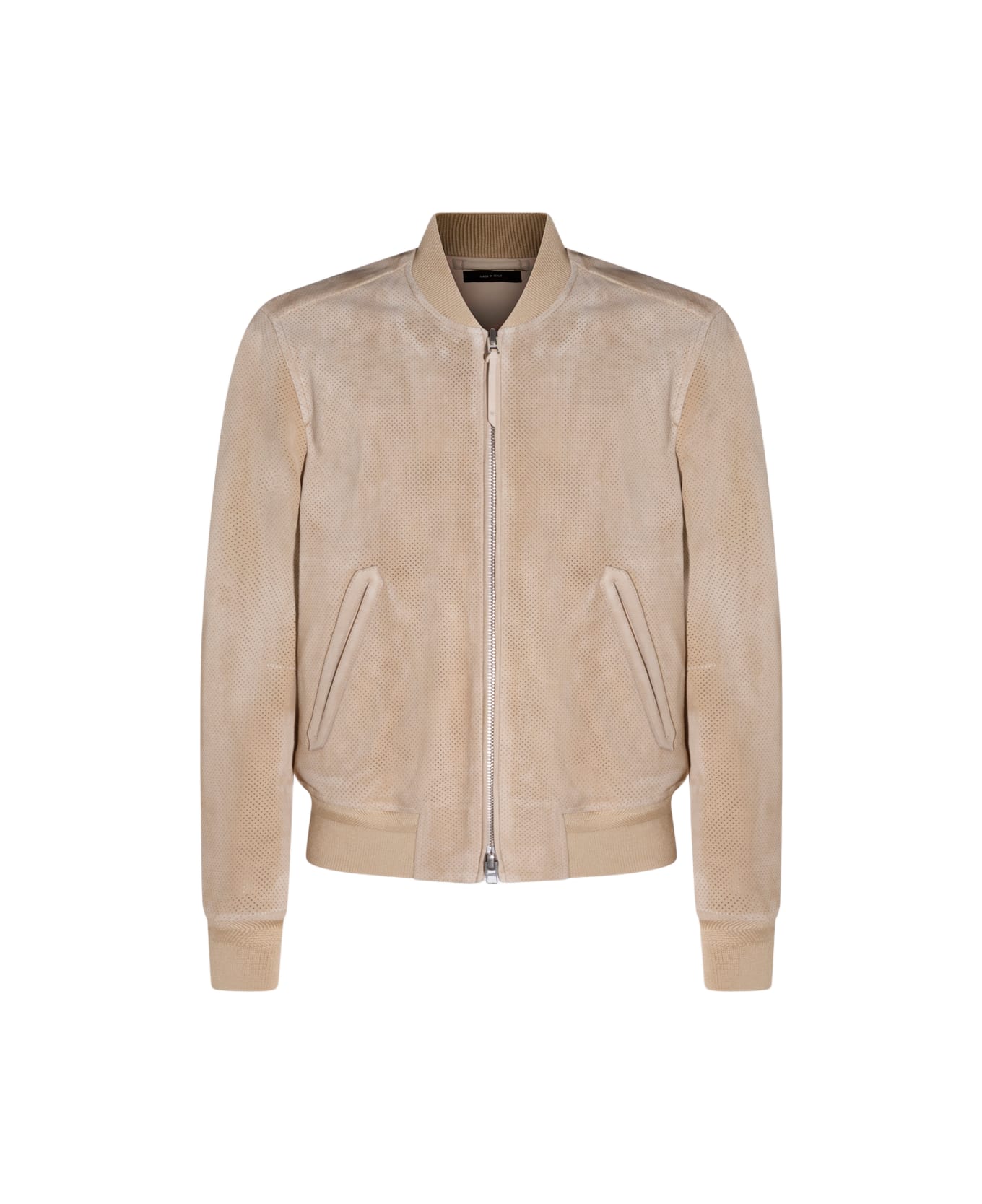 Tom Ford Sand Leather Jacket - SAND