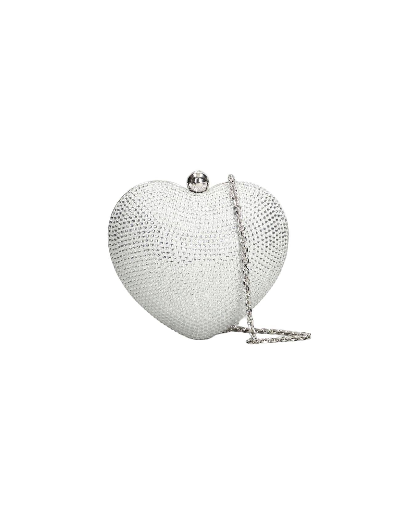 Mach 
Mach Clutch In White Leather - white