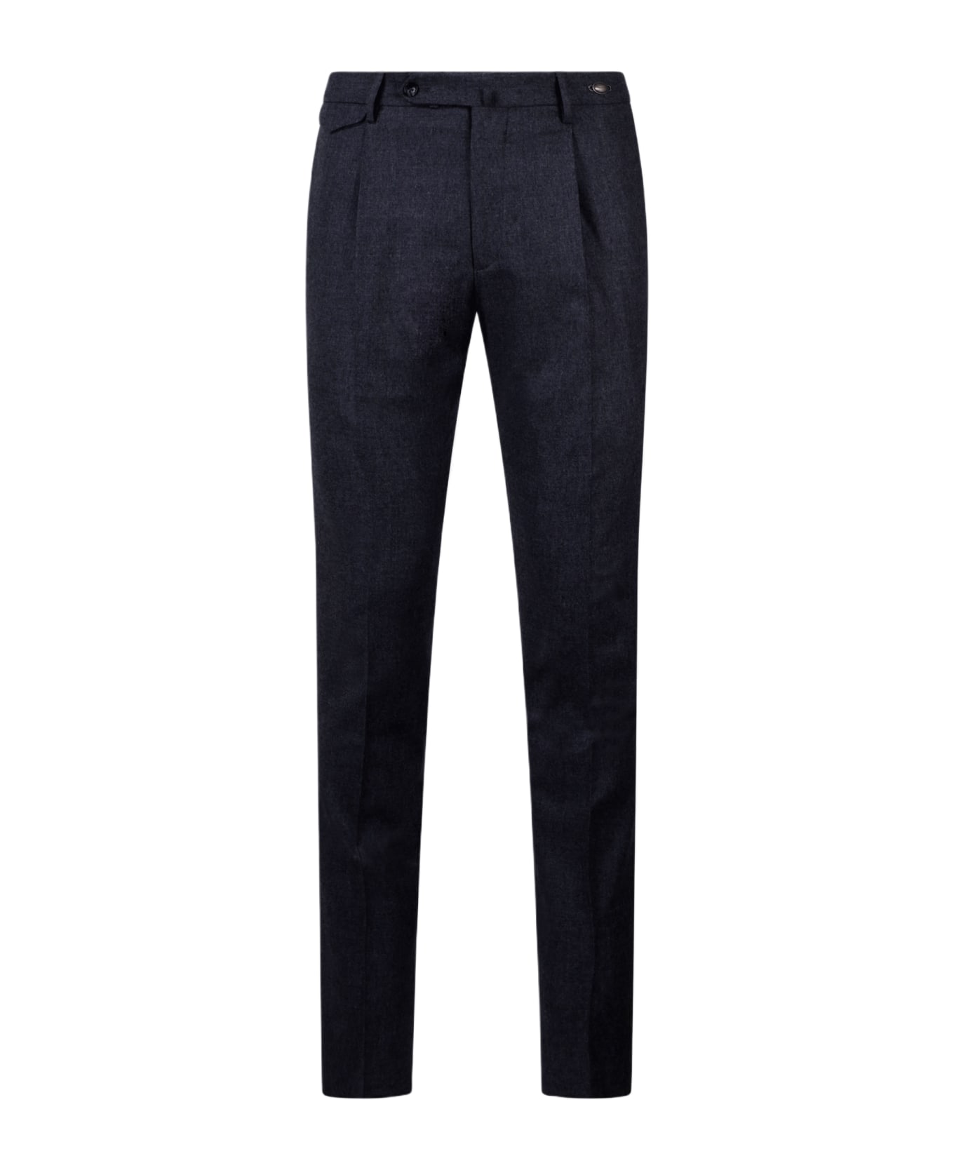 Tagliatore Wool Stretch Tailored Trousers - Blu