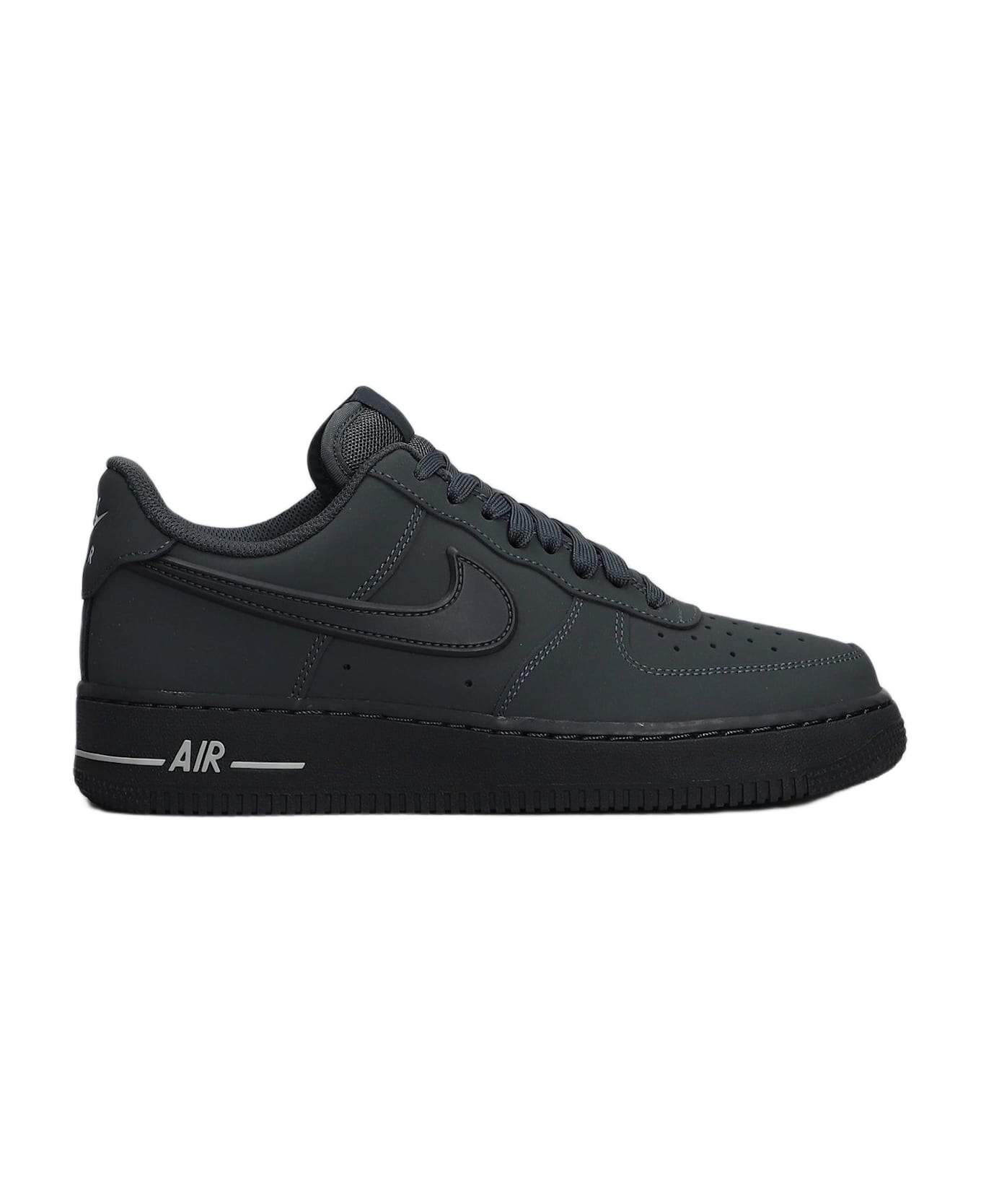 Nike Air Force 1 07 Sneakers In Grey Rubber/plasic - grey