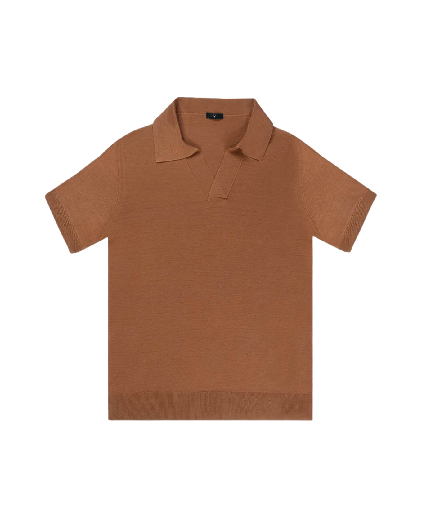 Larusmiani 'harry' Polo Polo Shirt - Brown