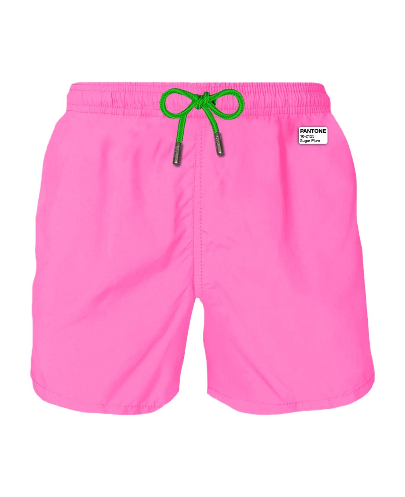 MC2 Saint Barth Man Pink Fluo Swim Shorts | Pantone Special Edition - PINK