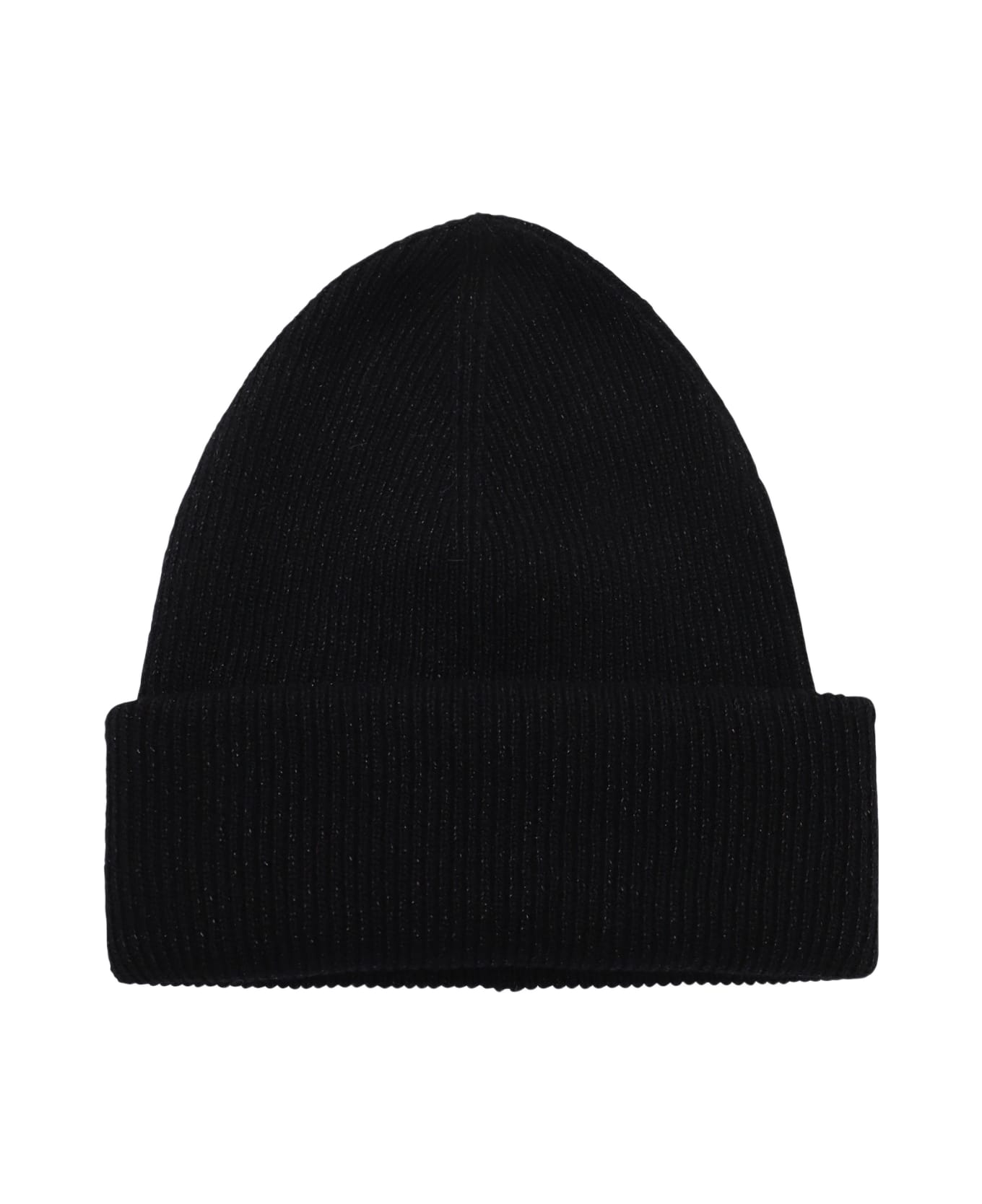 Fabiana Filippi Black Wool Hat - Black