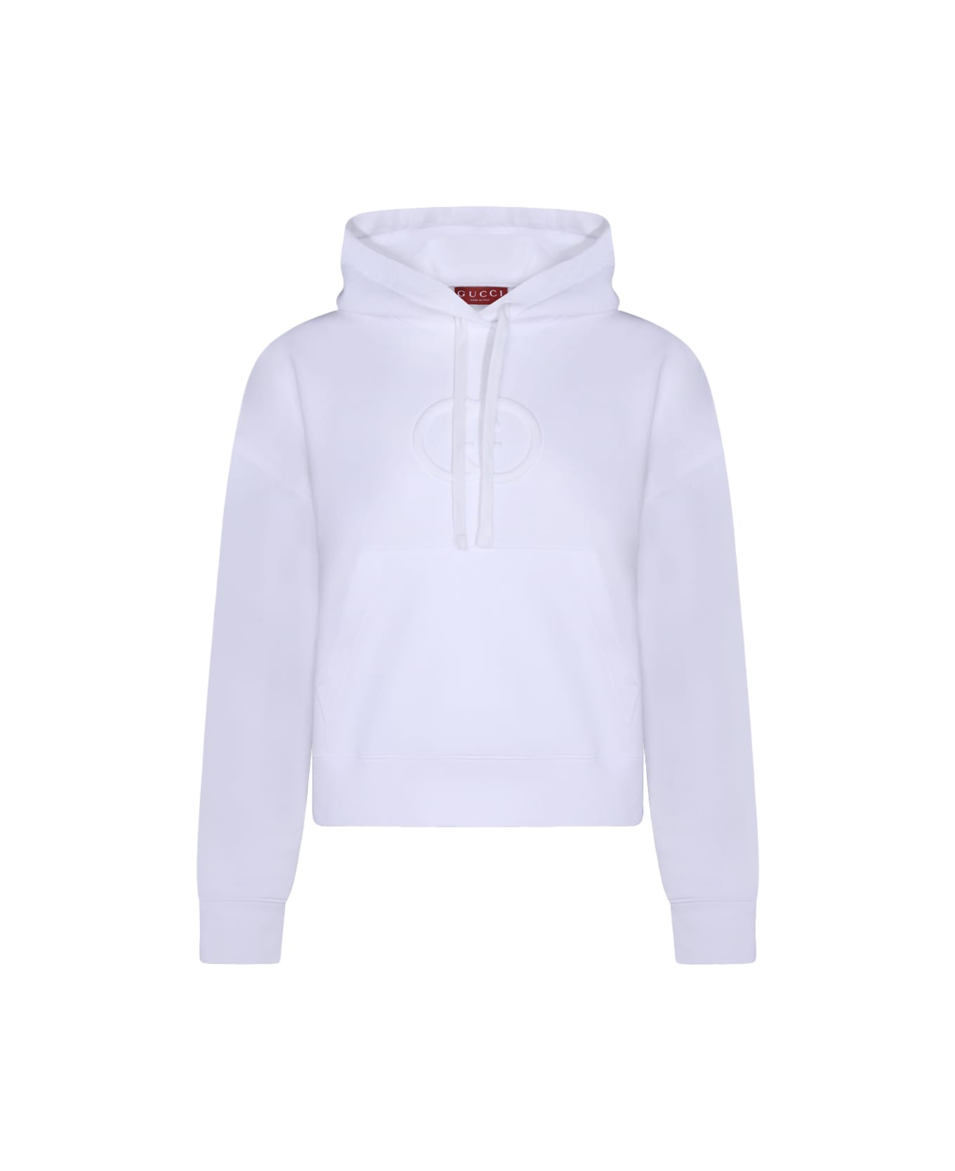 Gucci White Cotton Sweatshirt - White