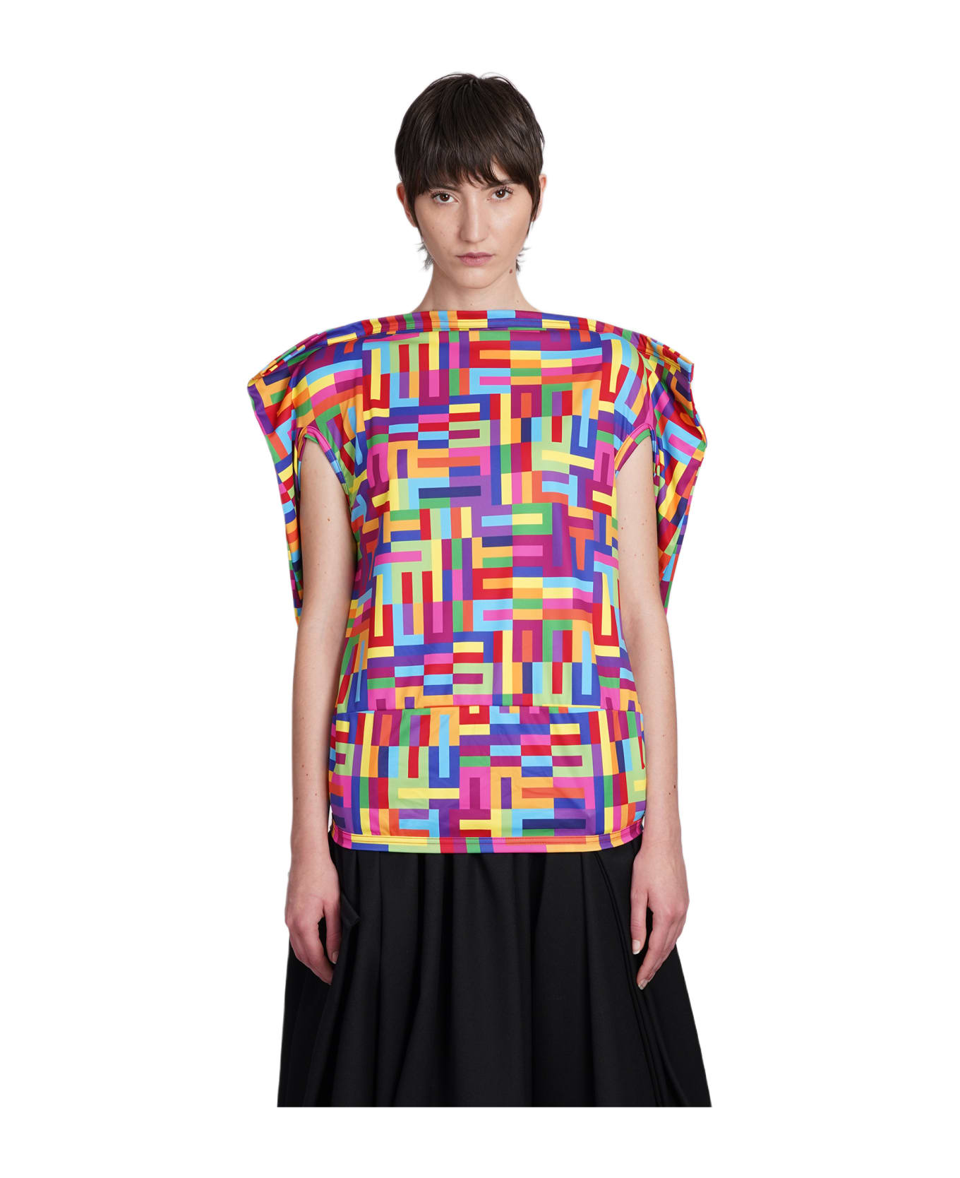 Comme des Garçons T-shirt In Multicolor Polyester - multicolor