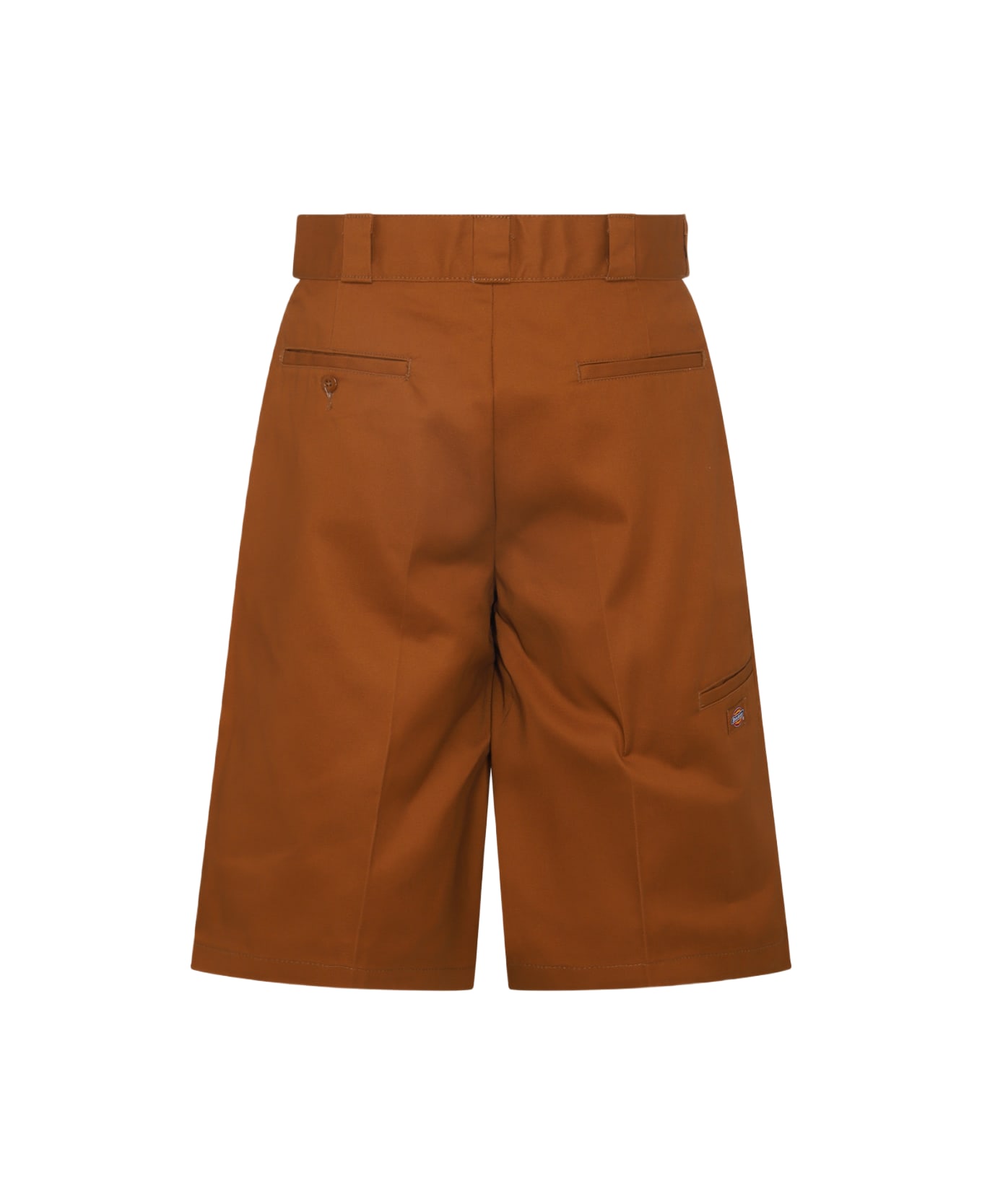 Dickies Brown Cotton Blend Shorts
