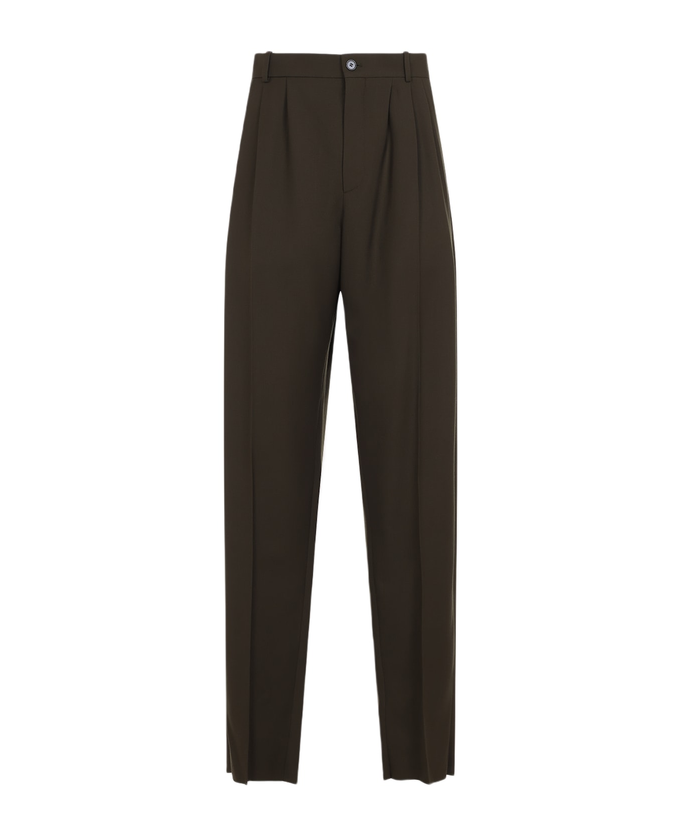 Saint Laurent Drill Pants - Kaki