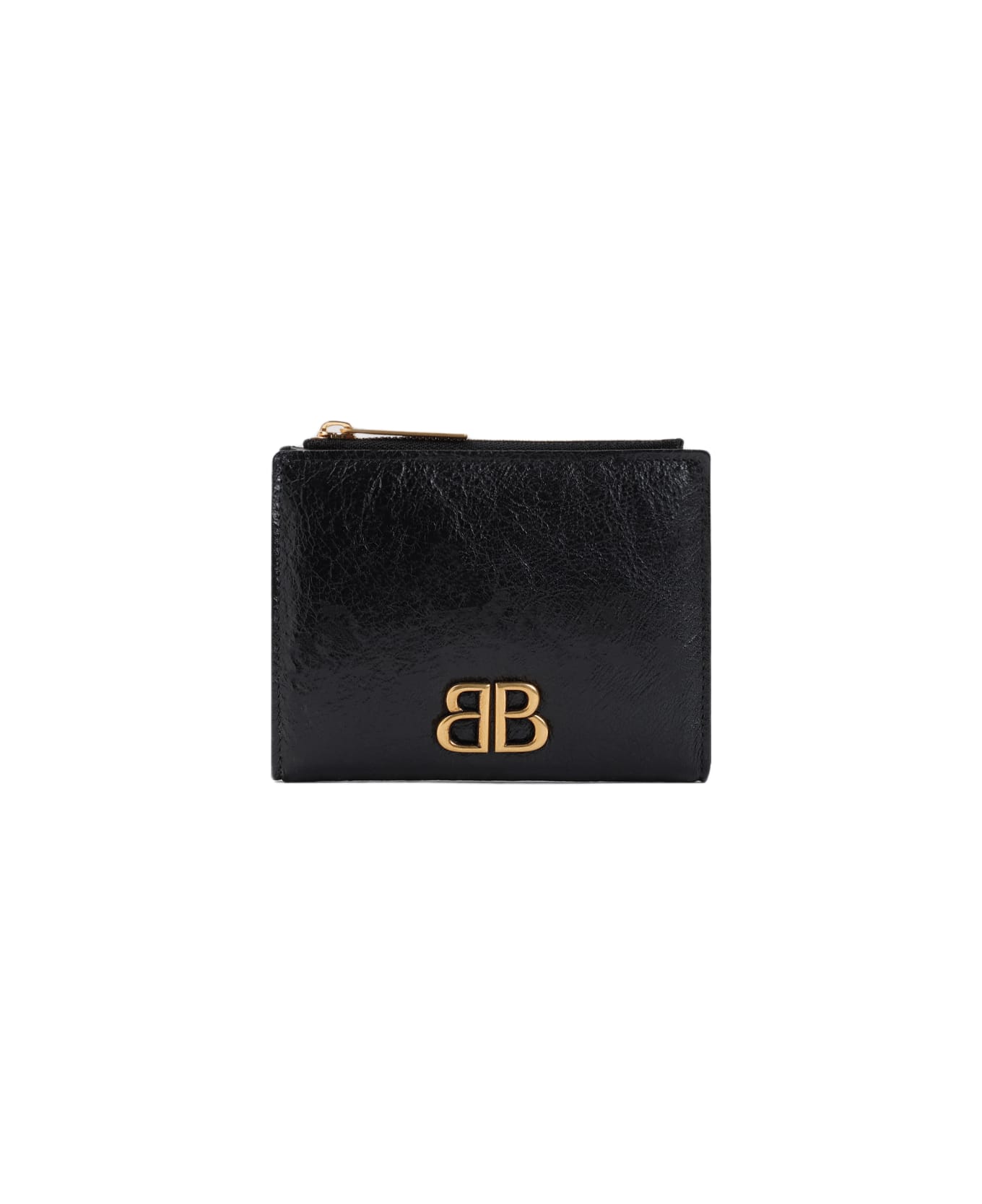 Balenciaga Monaco Bifold Wallet - Black