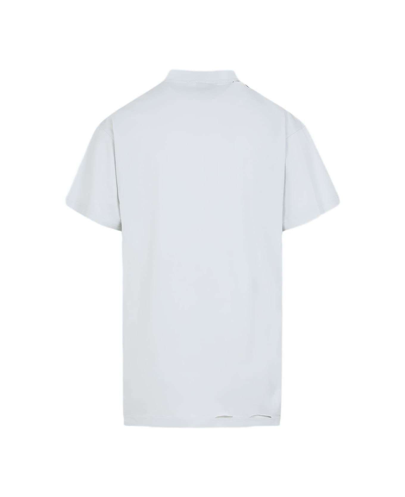 Balenciaga 'optical' T-shirt - Dirty White Black