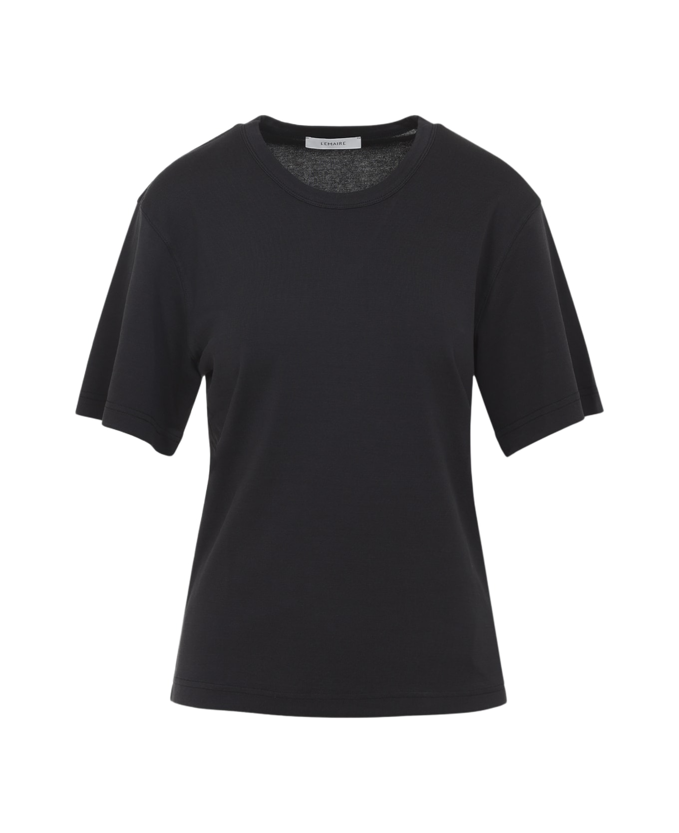 Lemaire Ribbed T-shirt - Squid Ink