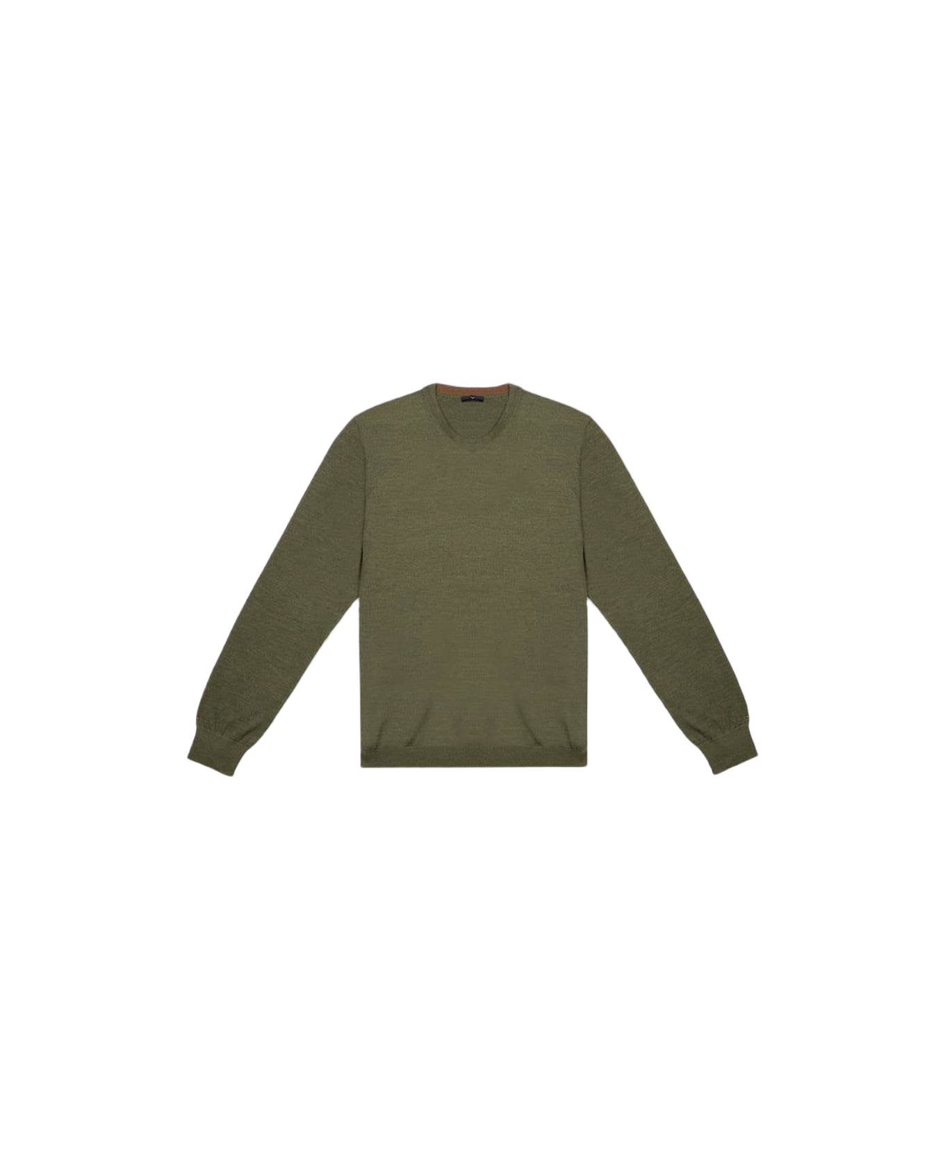 Larusmiani Crew Neck Sweater Sweater - Olive