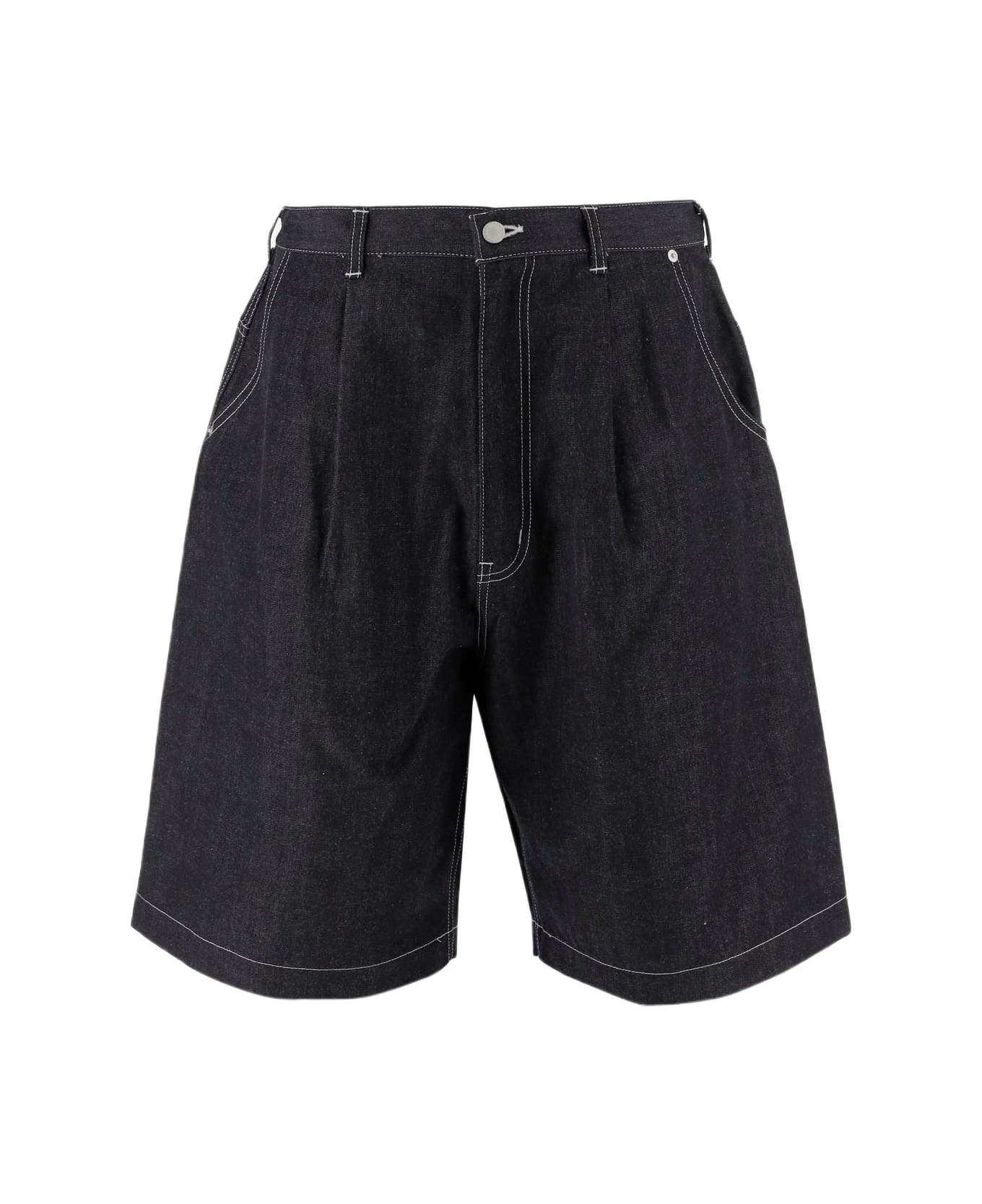 Comme des Garçons Cotton Blend Short Pants - Black