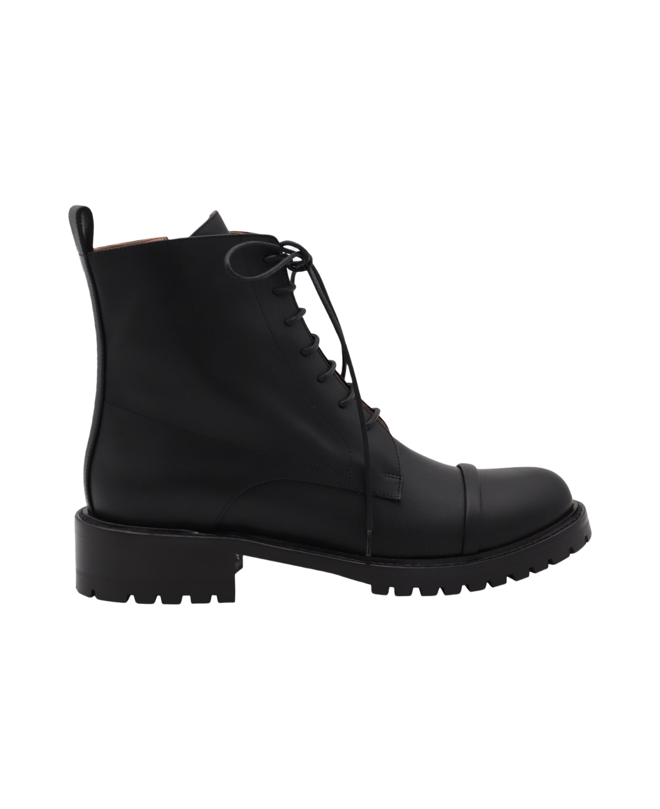 Malone Souliers Black Leather Miller Boots - Black