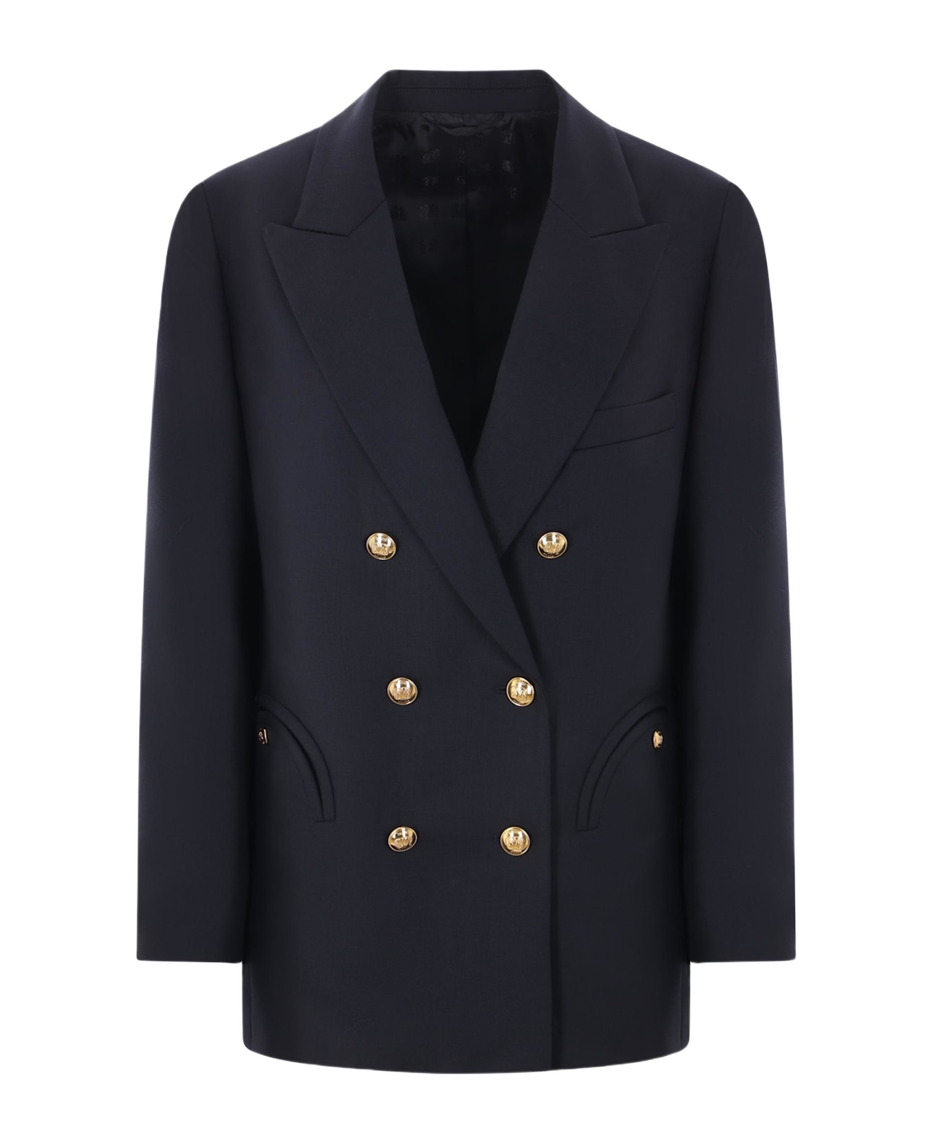 Blazé Milano Alcanara Everynight Wool Jacket - Blu