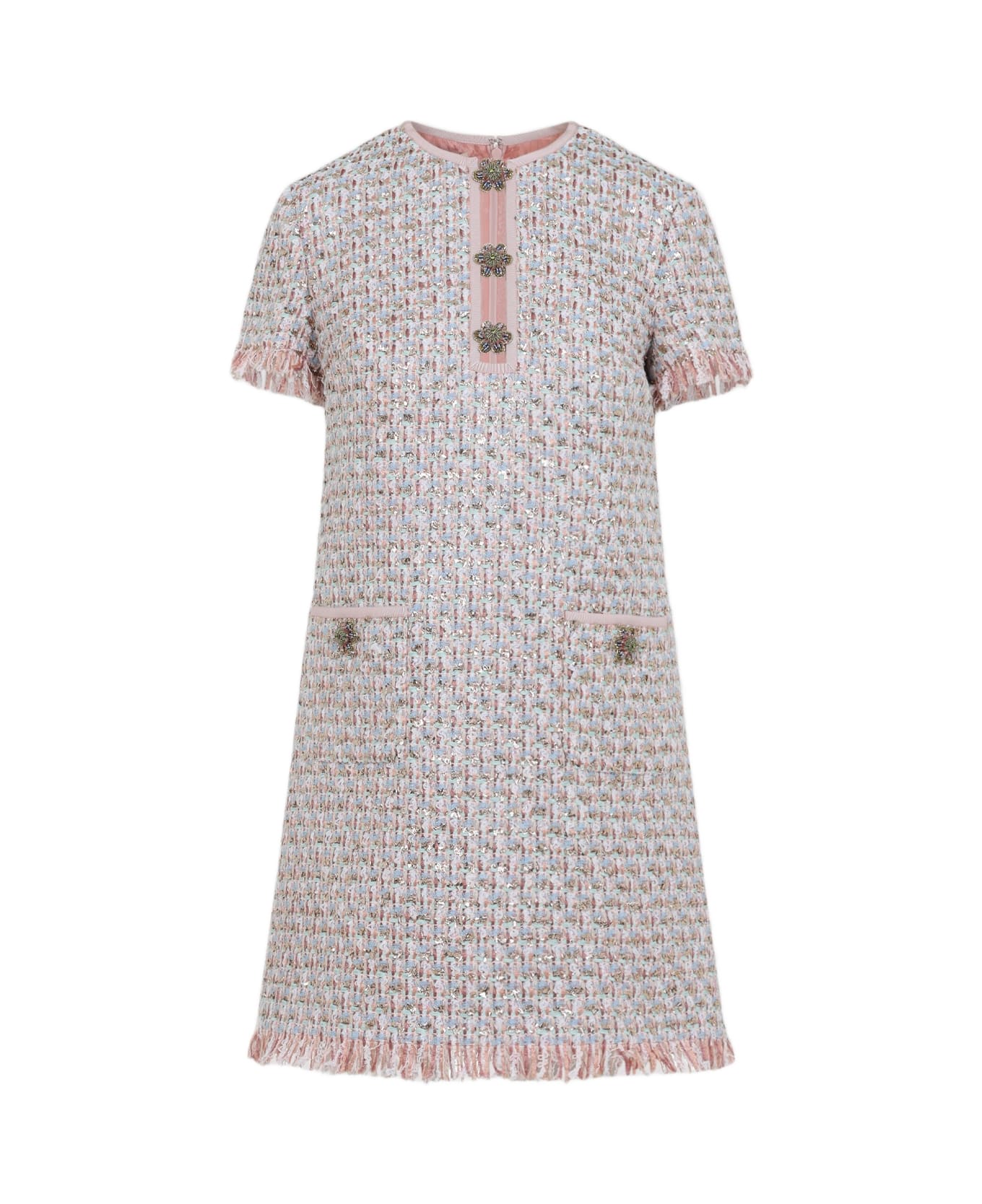 Valentino Embroidered Dress - MultiColour