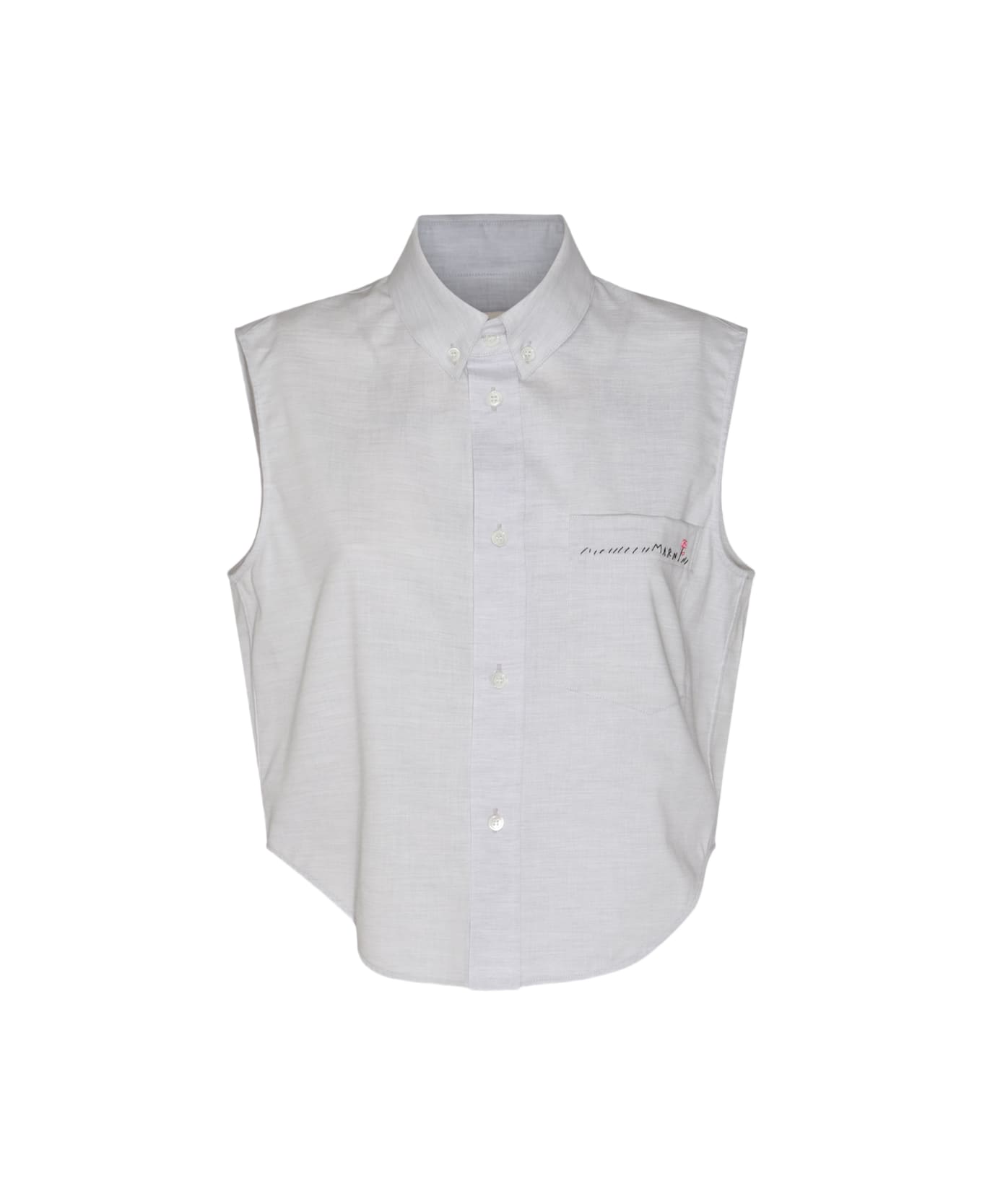 Marni Grey Cotton Shirt - EVEREST シャツ
