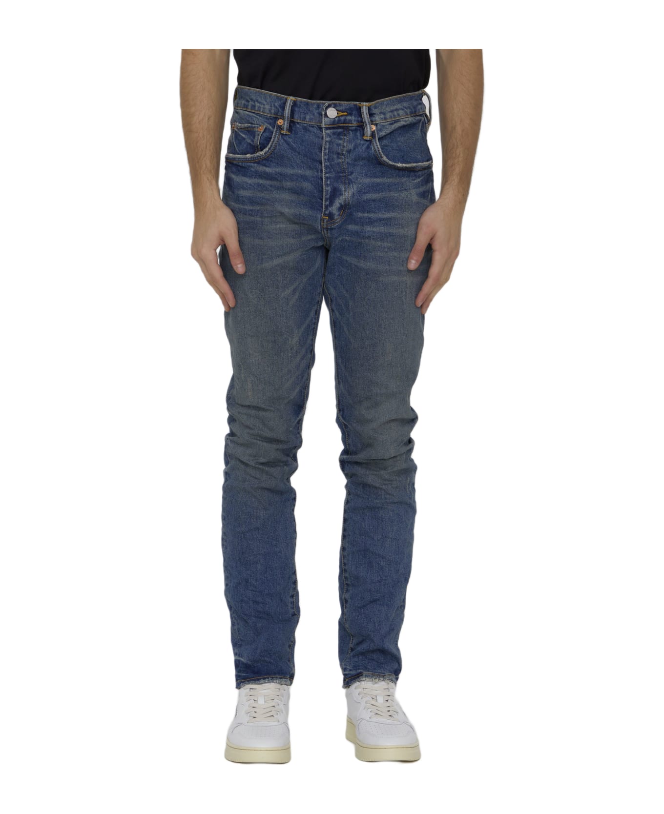 Purple Brand Light-blue Denim Jeans - LIGHT BLUE