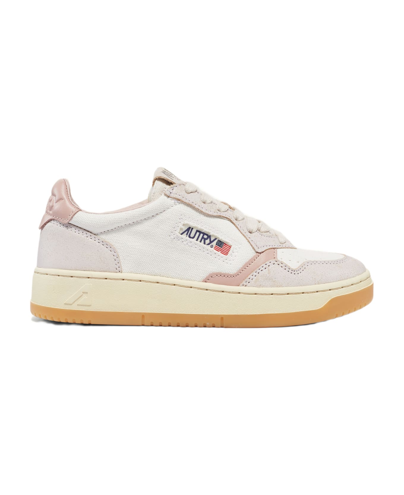 Autry Medalist Low Man Sneakers - White Pow