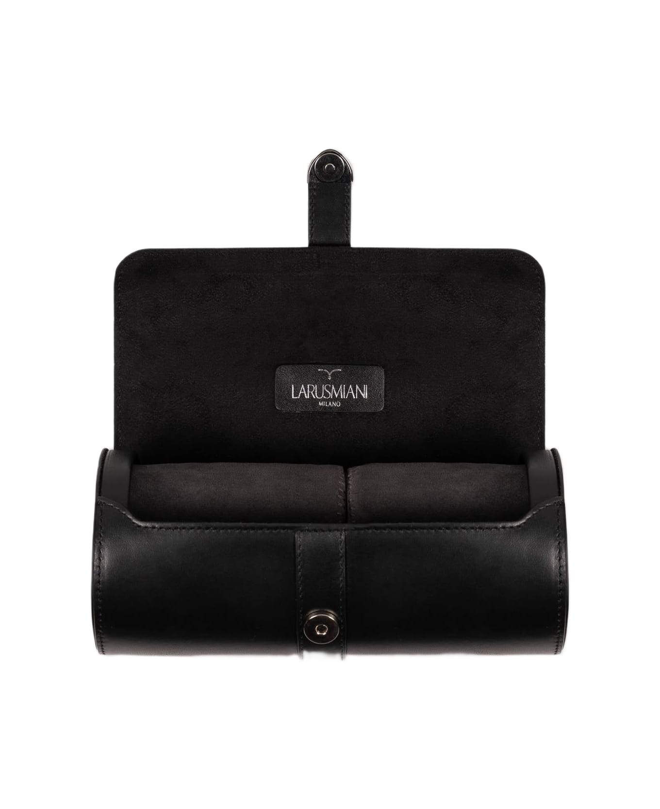 Larusmiani Travel Watch Case Watch - Black