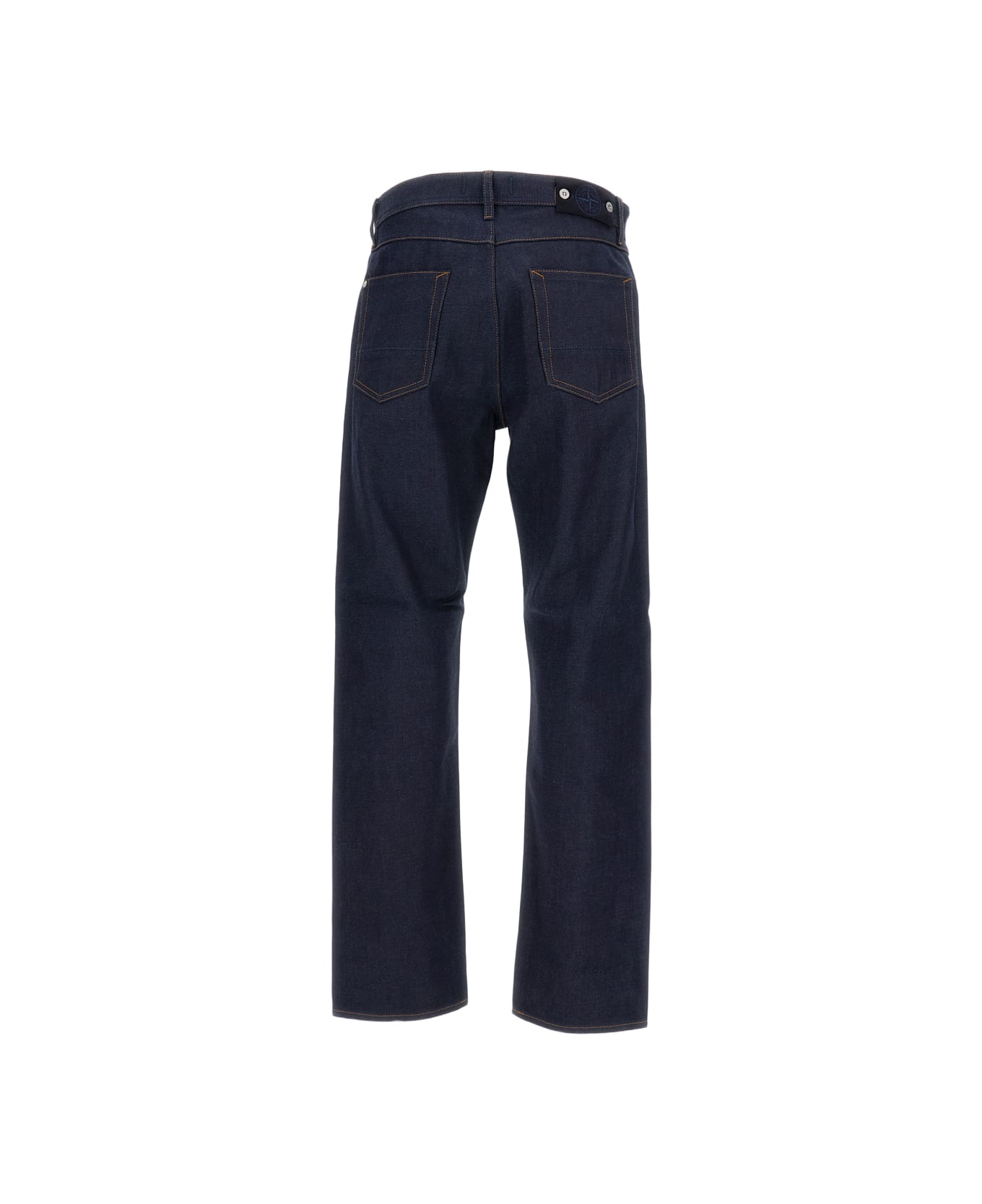 Stone Island Regular Fit Selvedge Jeans - Blue