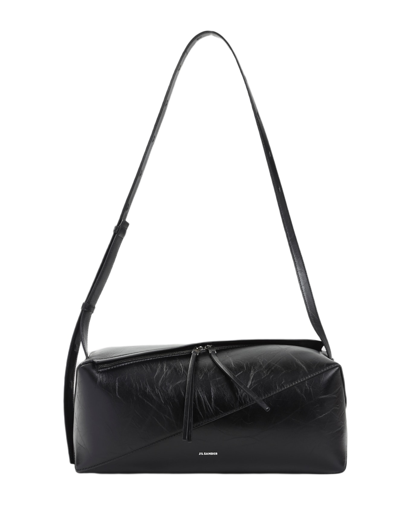Jil Sander Vertigo Crossbody Bag - Black