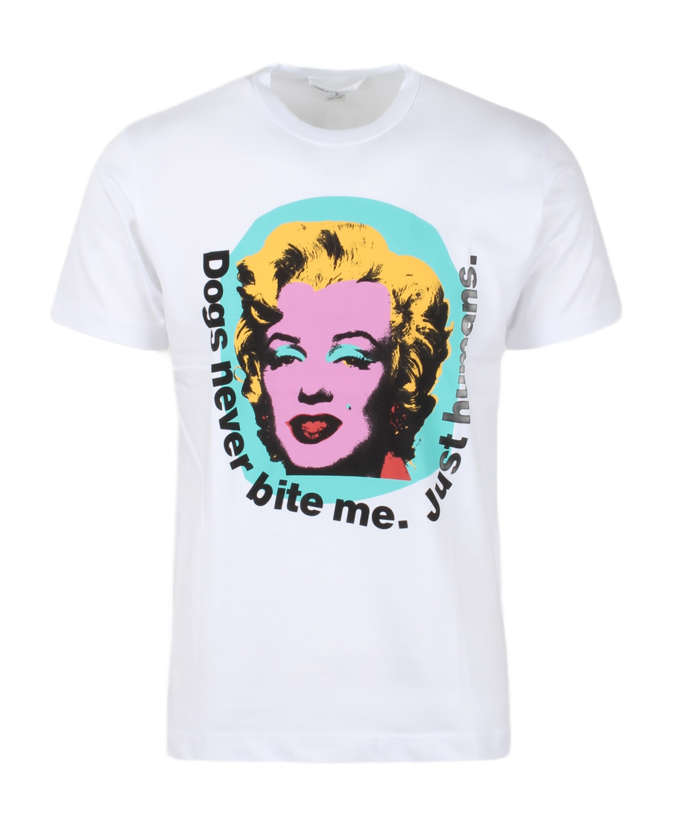 Comme des Garçons Shirt Andy Warhol T-shirt - White