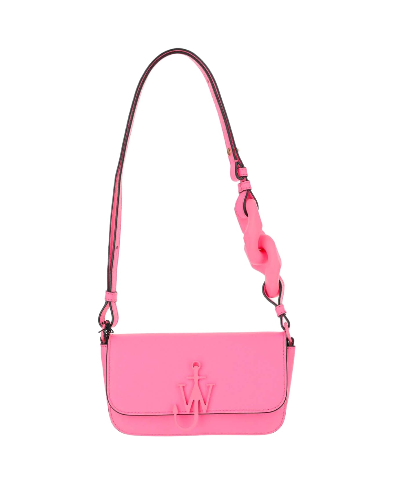 J.W. Anderson Anchor Chain Baguette Bag - Pink