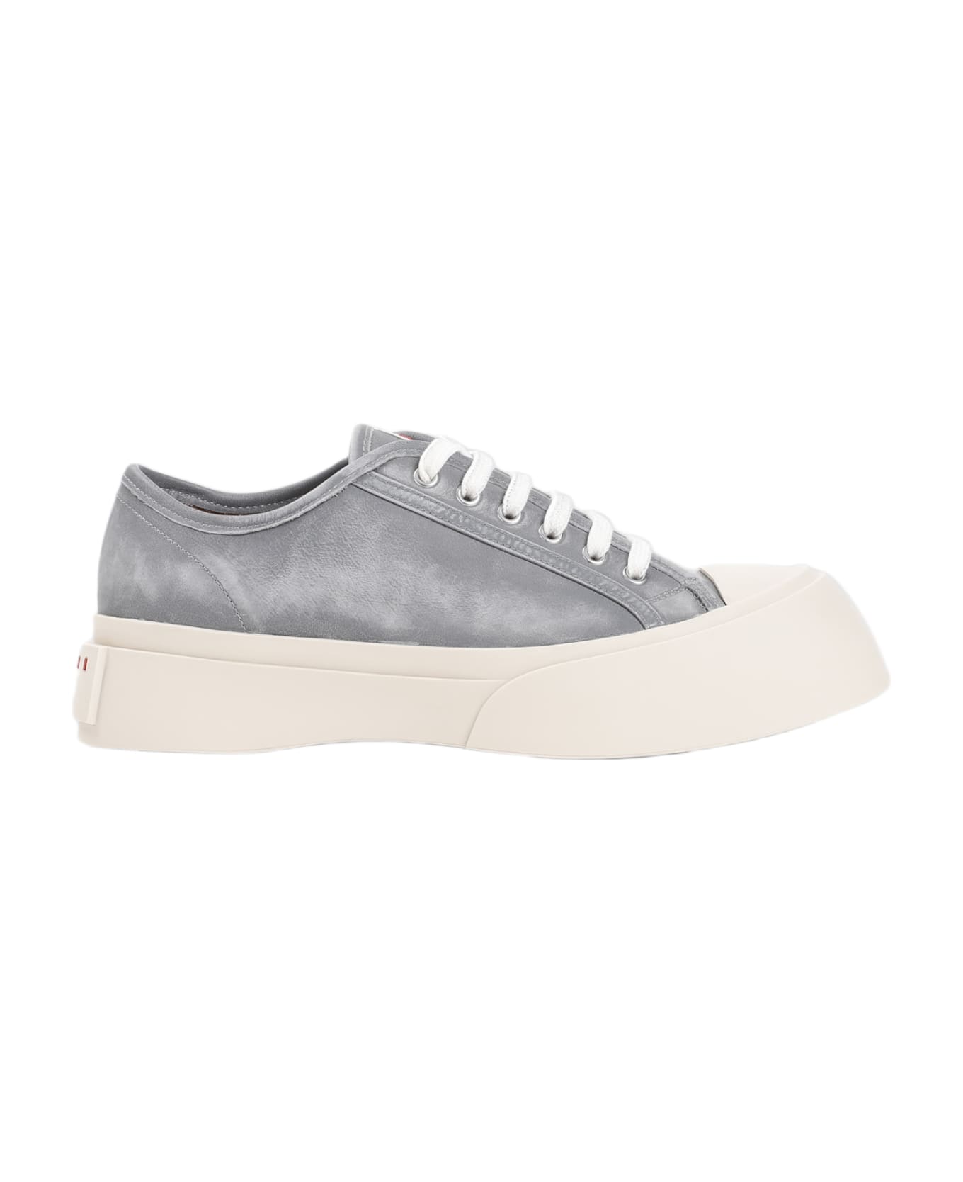 Marni Silver Sneakers - Antique Silver