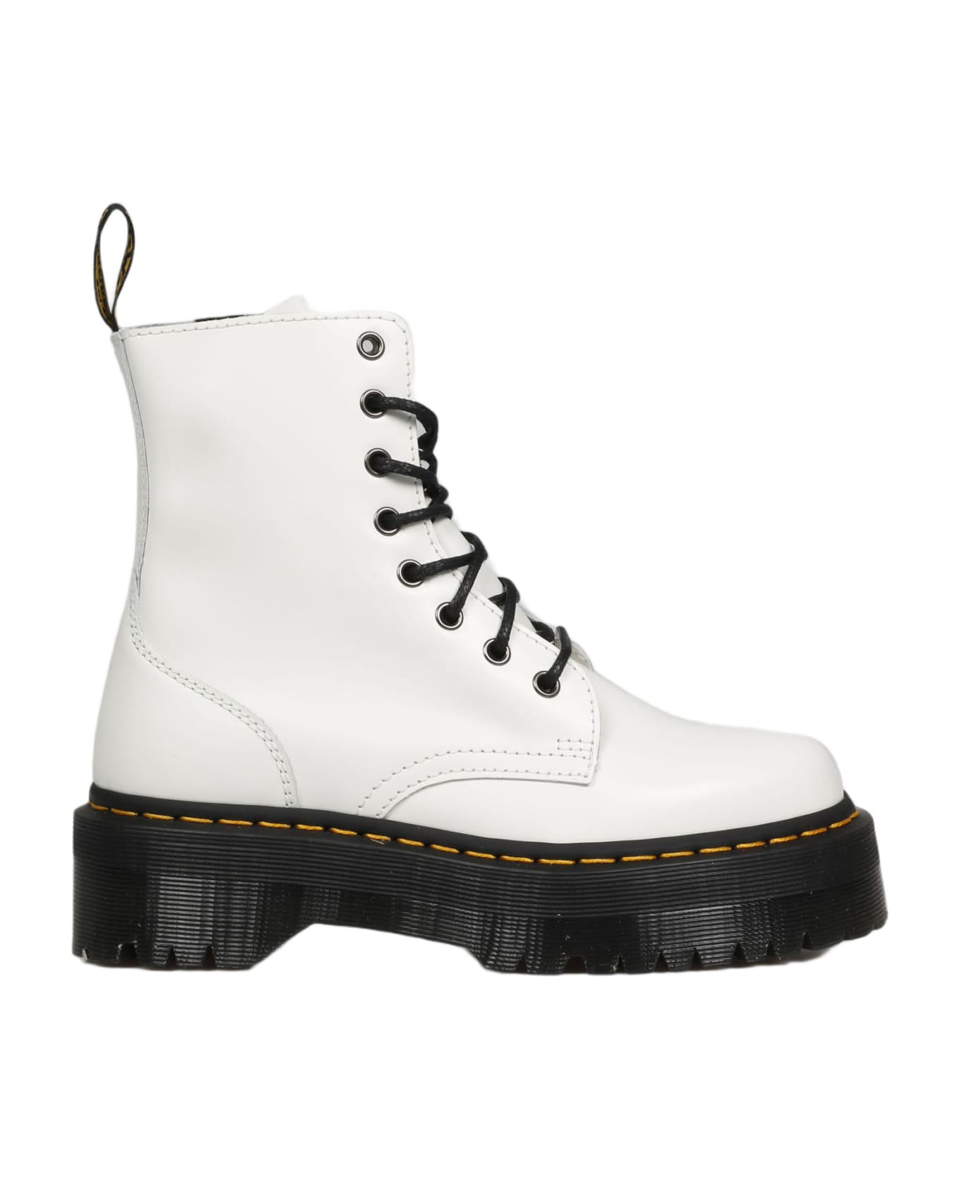 Dr. Martens Jadon Combat Boots - White