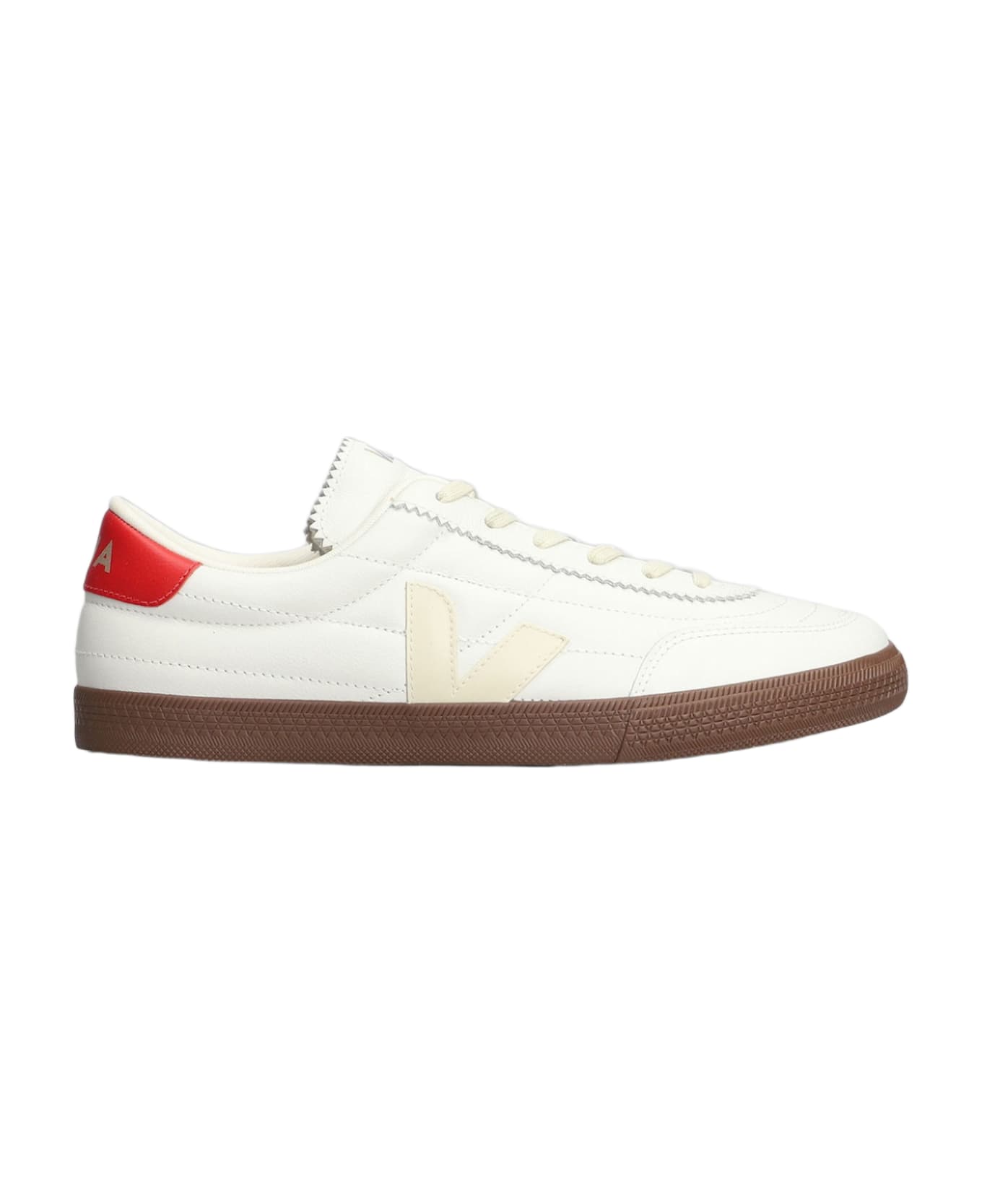 Veja Panenka O.t Sneakers In White Leather - white