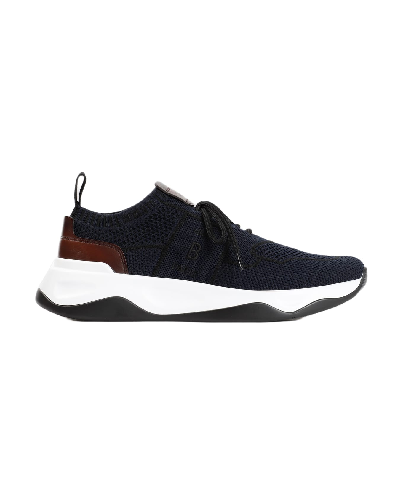 Berluti Knit Sneakers - Navy