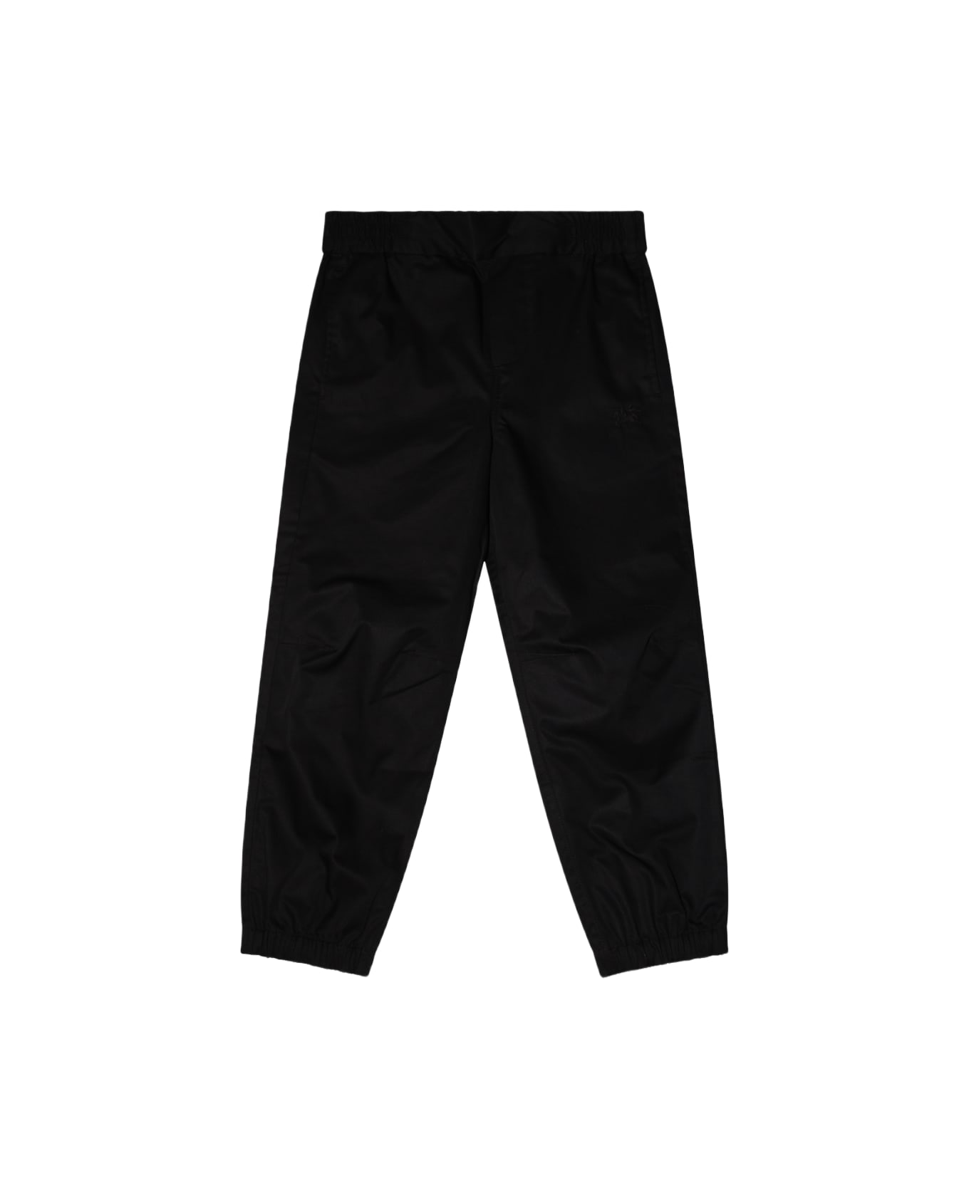 Burberry Black Cotton Pants - Black ボトムス