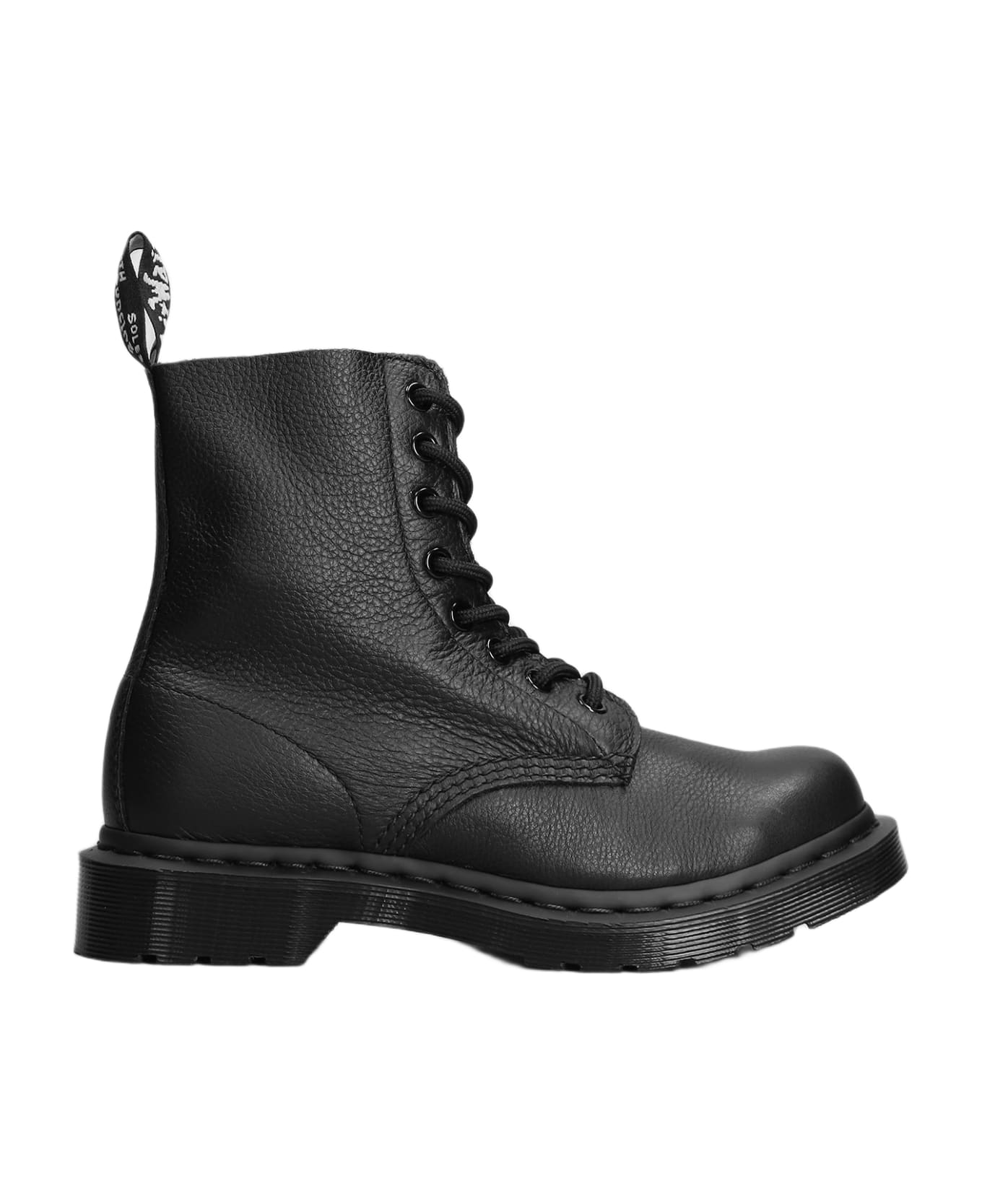 Dr. Martens 1460 Pascal Mono Lace-up Boots - black