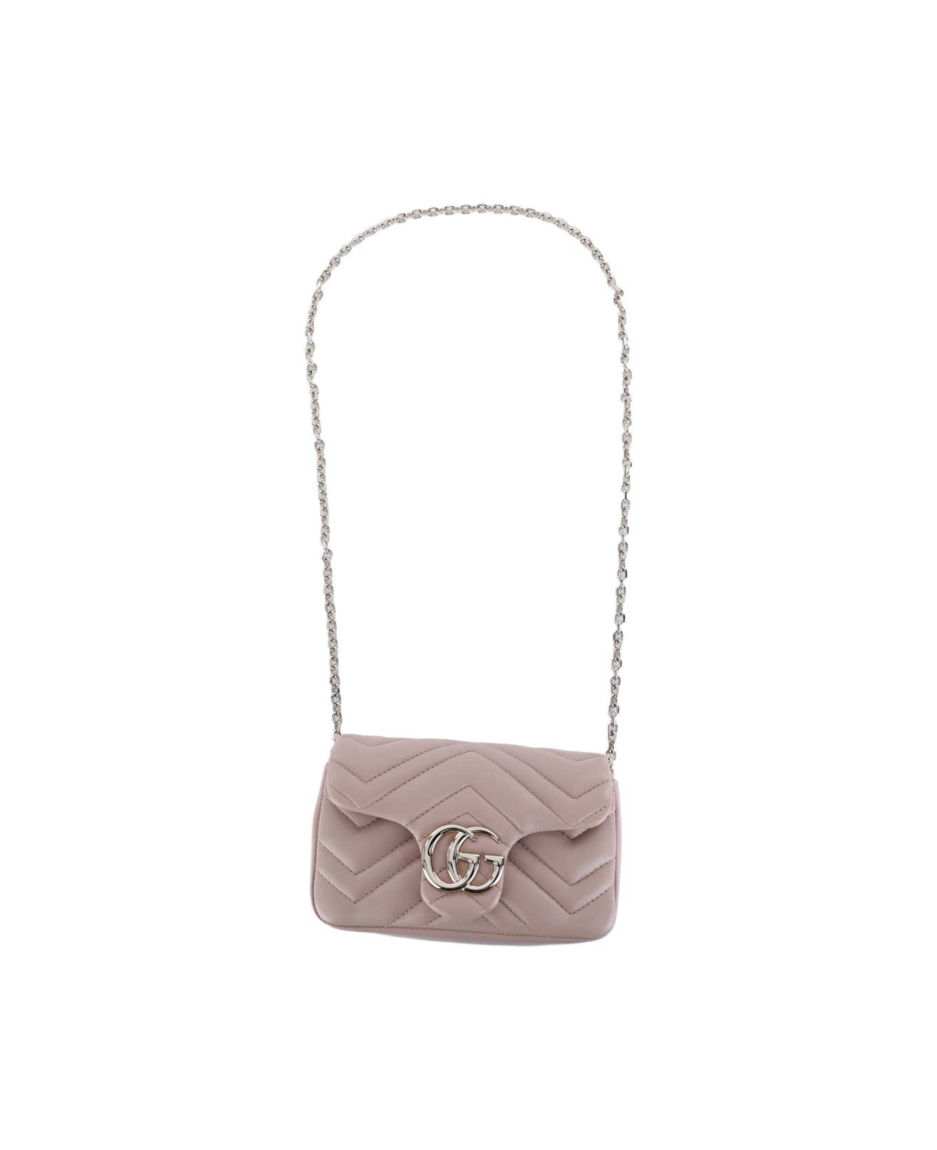 Gucci Pink Leather Mini Bag - CAMEO