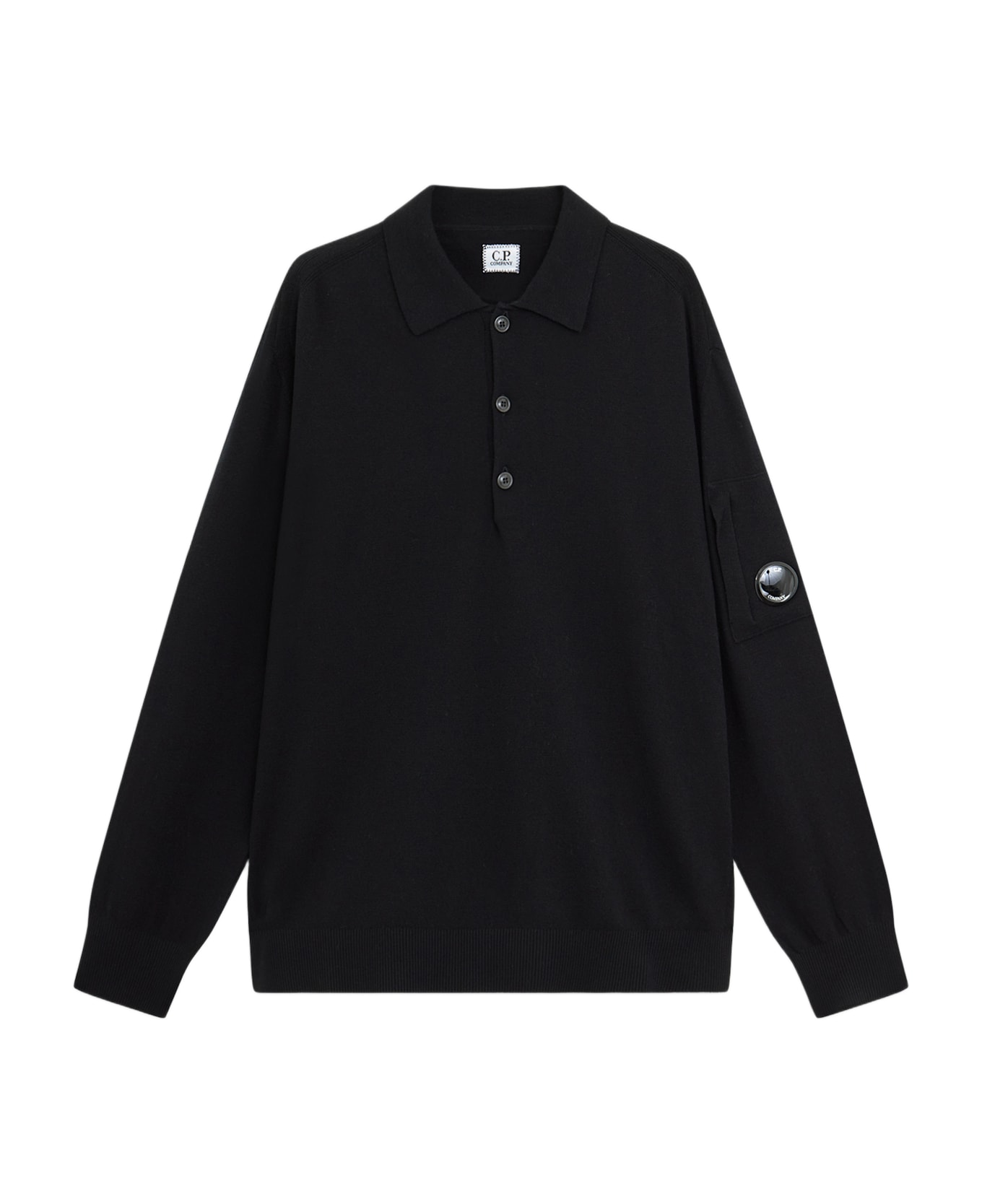 C.P. Company Polo - BLACK