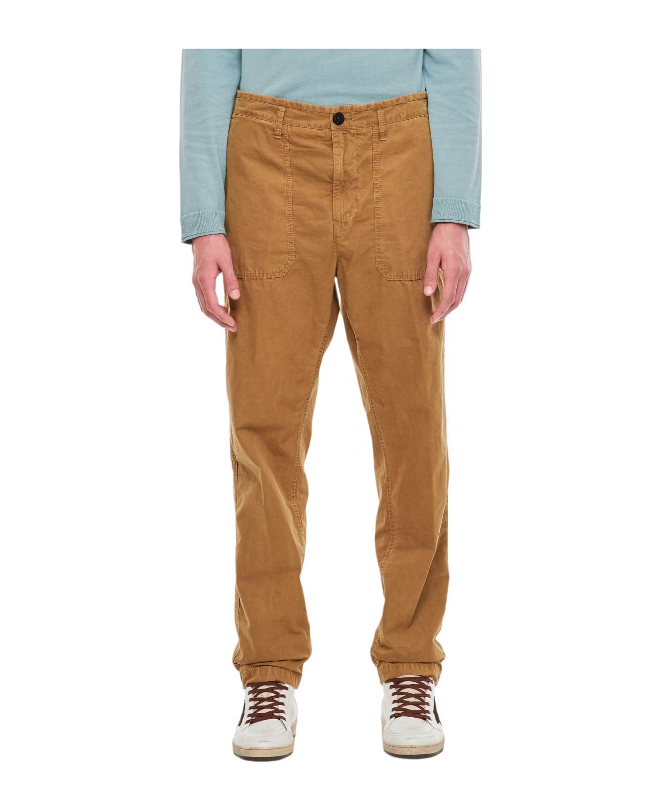 Stone Island Chino Pants - Brown