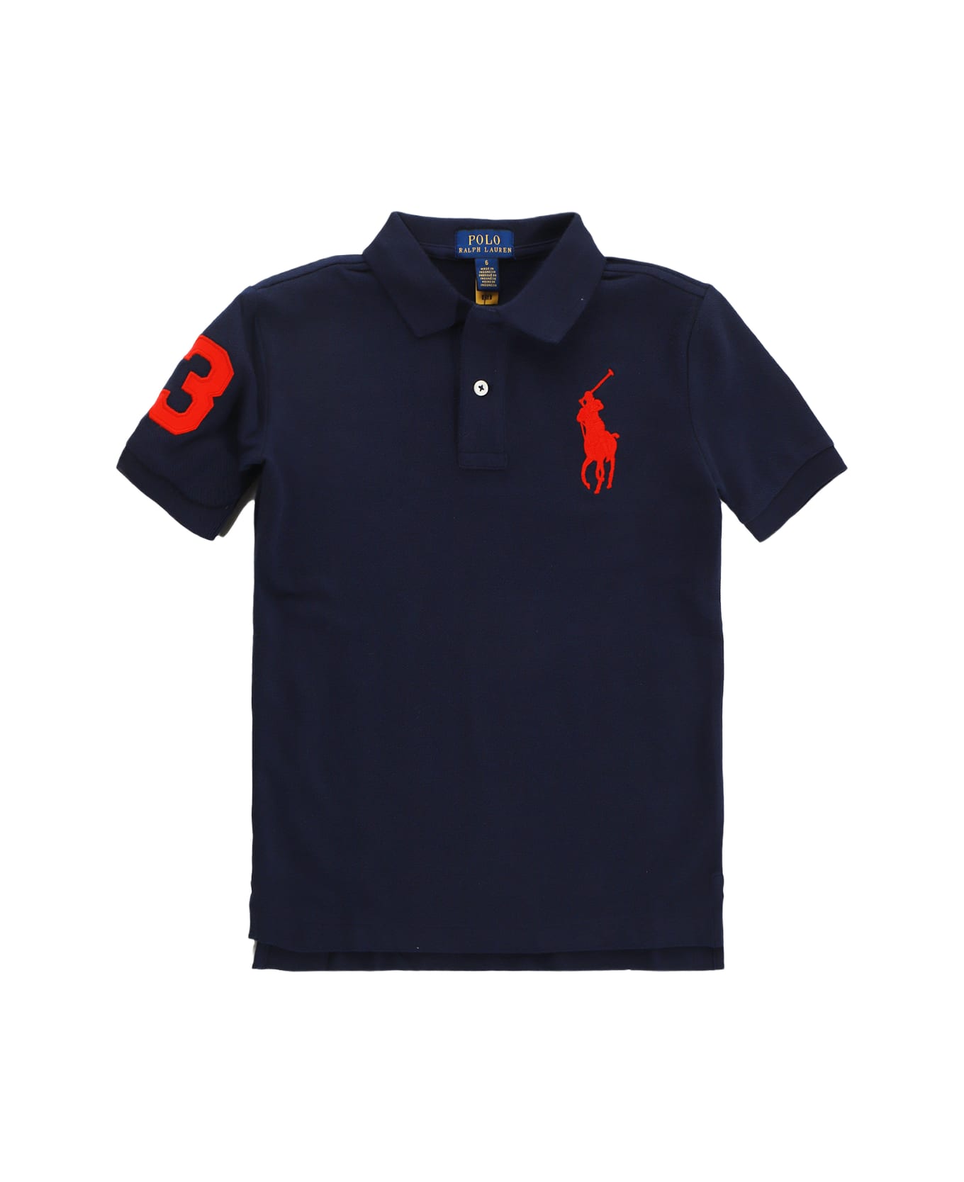 Polo Ralph Lauren Blue Cotton Polo Shirt | italist