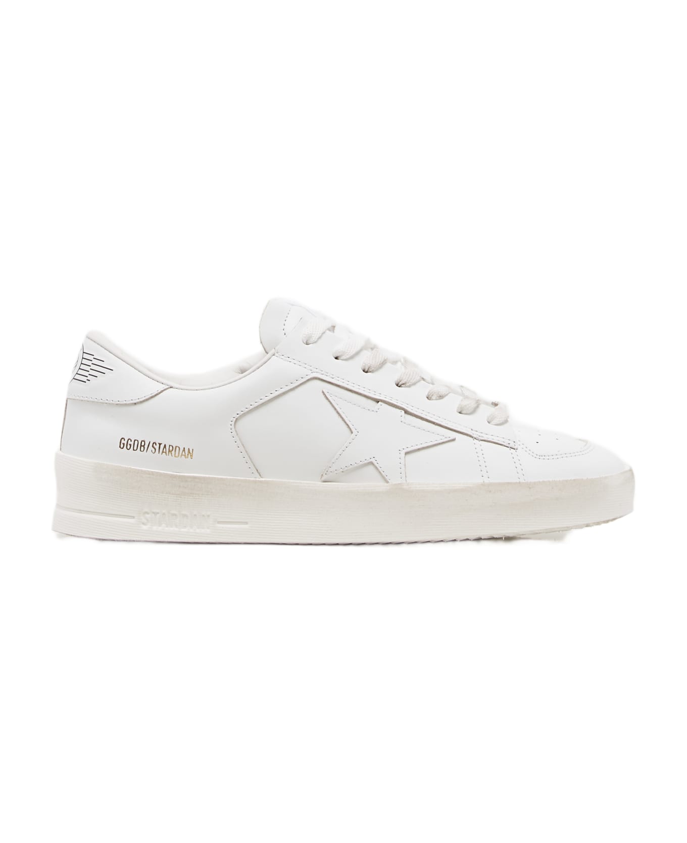 Golden Goose Stardan Leather Sneakers - White スニーカー