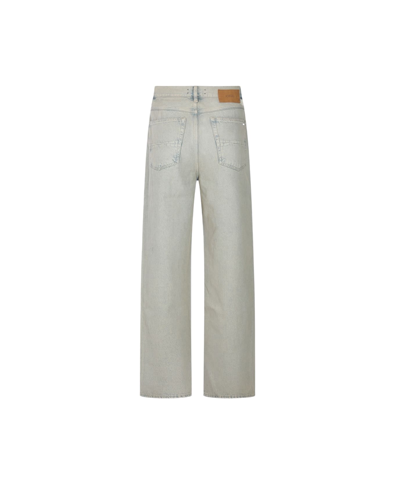 AMIRI Light Blue Cotton Jeans - INDIGO DESERT
