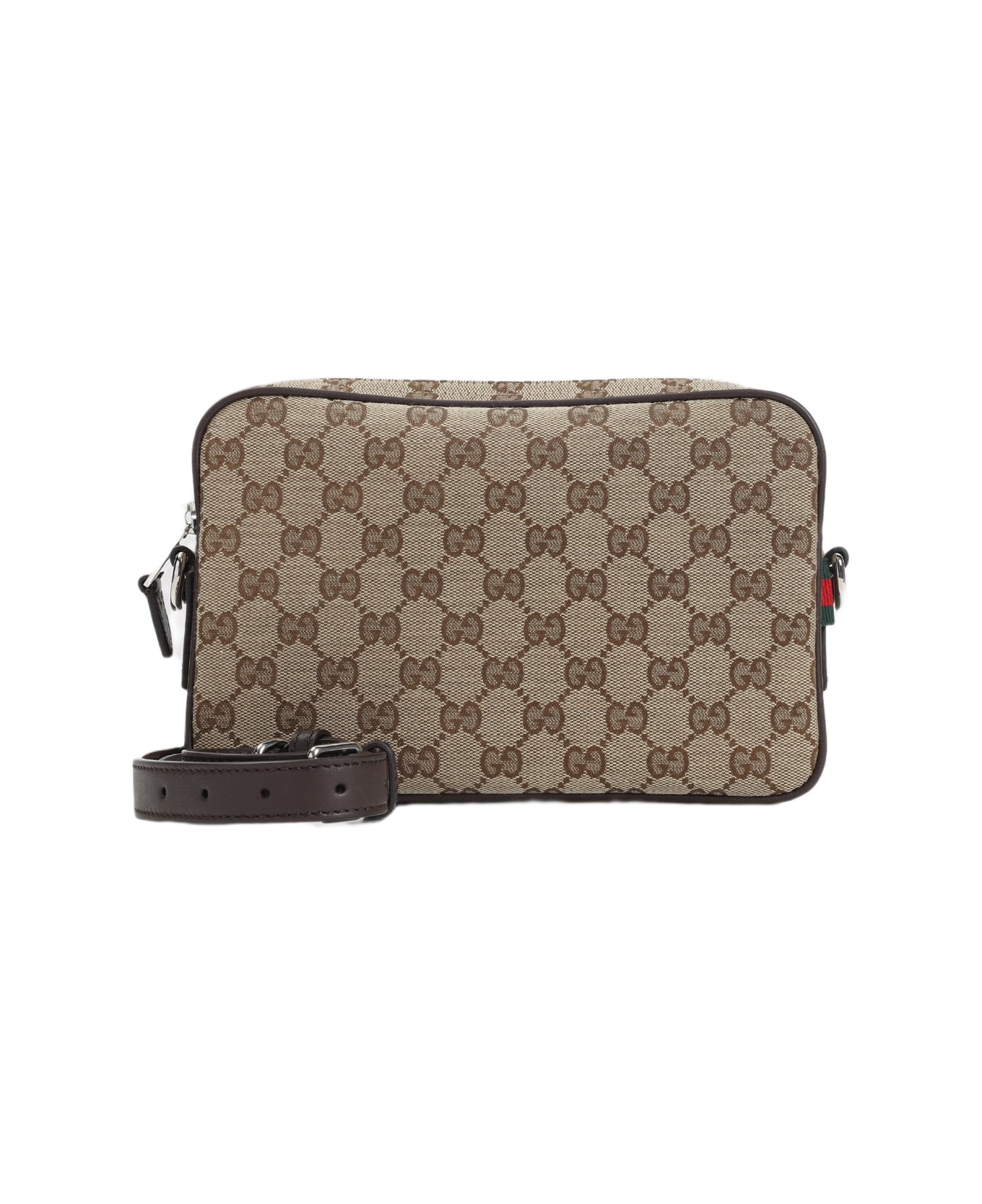 Gucci Polyester Shoulder Bag - B Ebony Cocoa