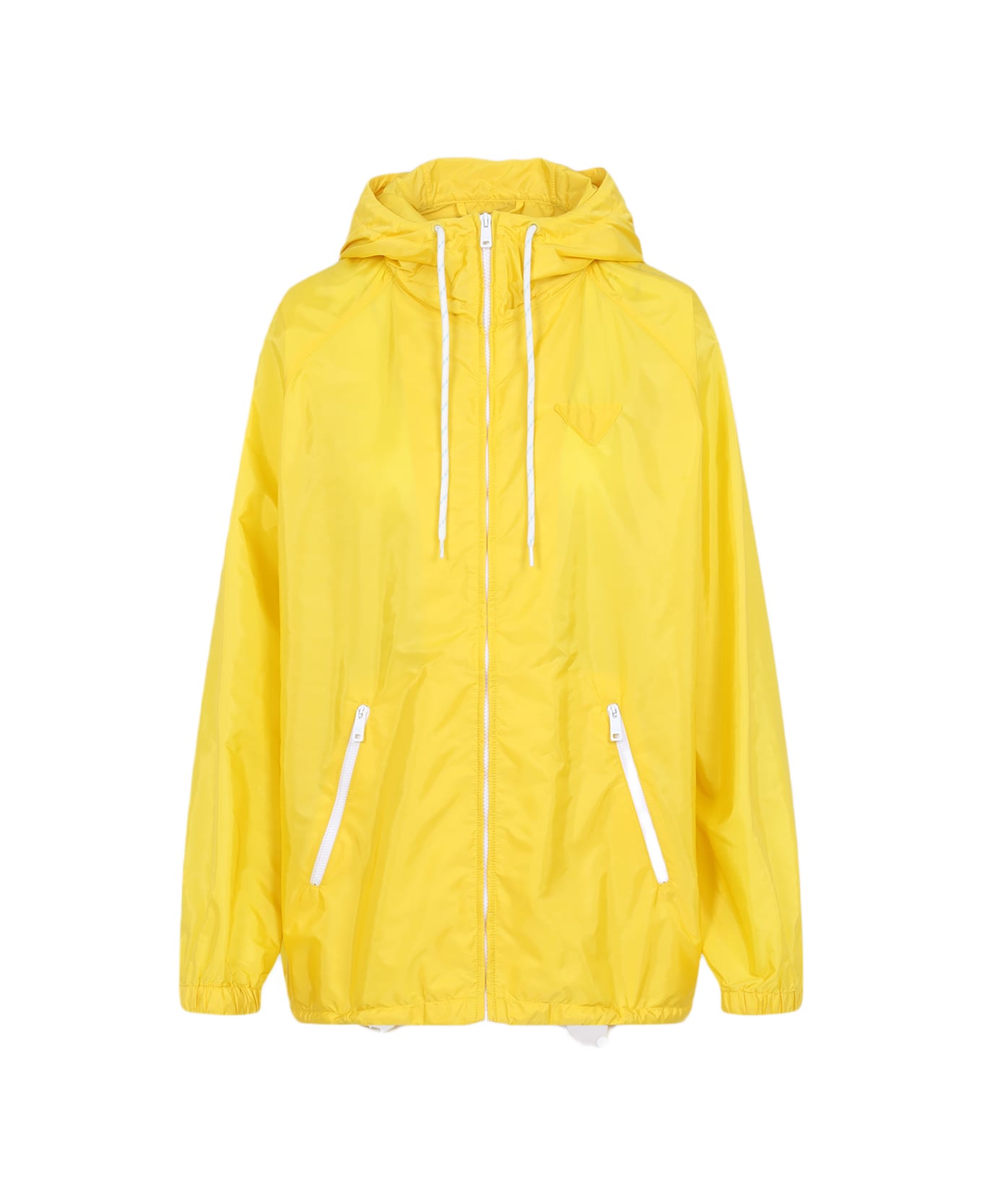 Prada Yellow Re-nylon Windbreaker - CEDRO