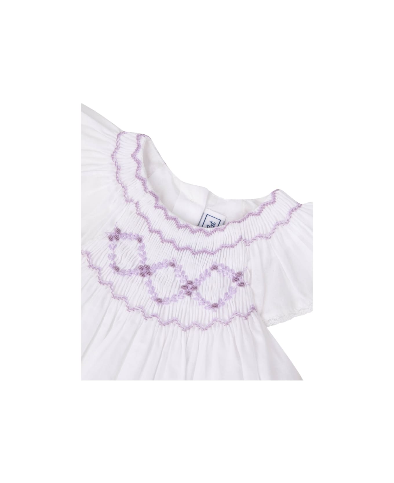 Tartine et Chocolat Dress - WHITE ワンピース＆ドレス